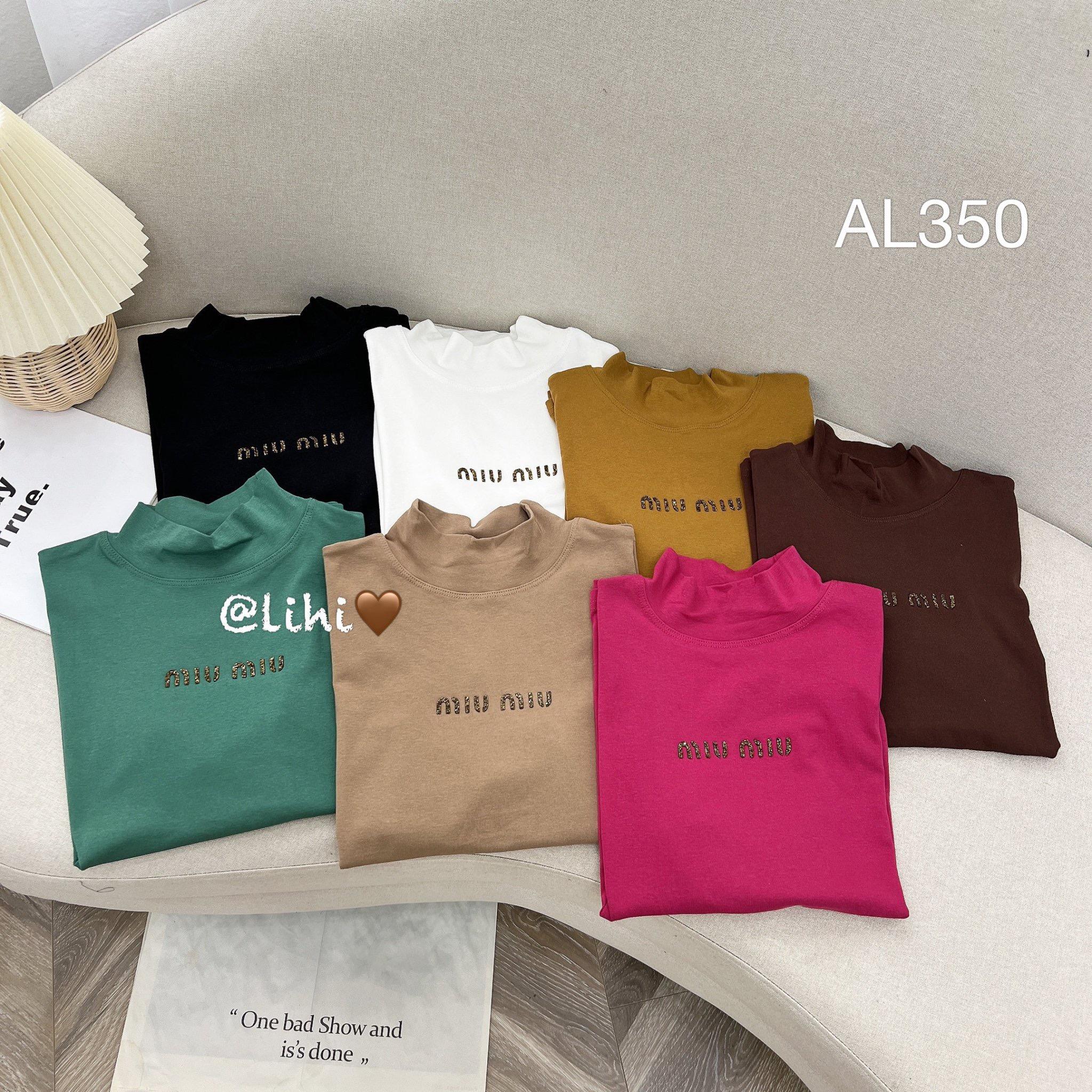 AL350 phông cổ 5p miumiu