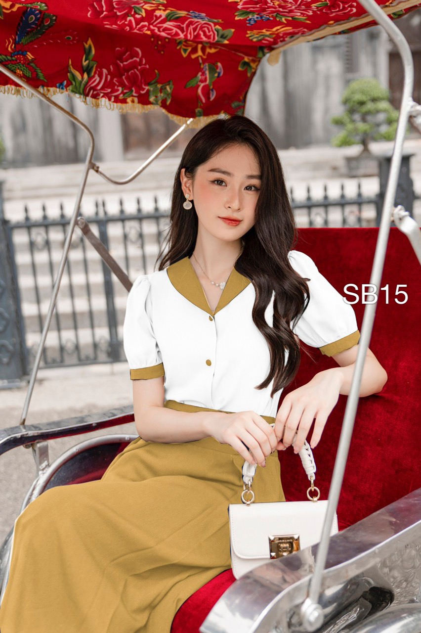 SB15 set cổ phối cv xòe