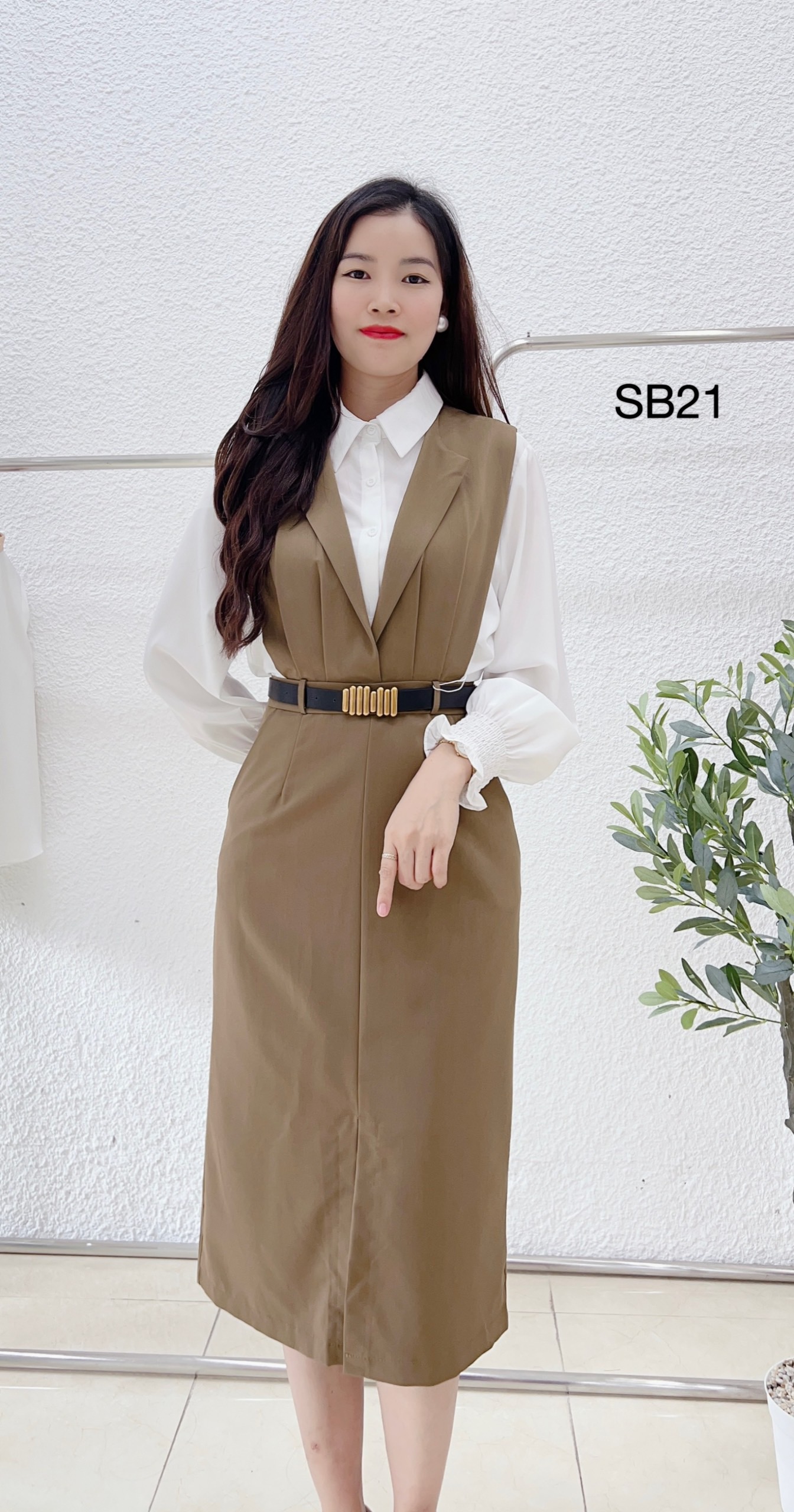 SB21 set yếm kèm đai