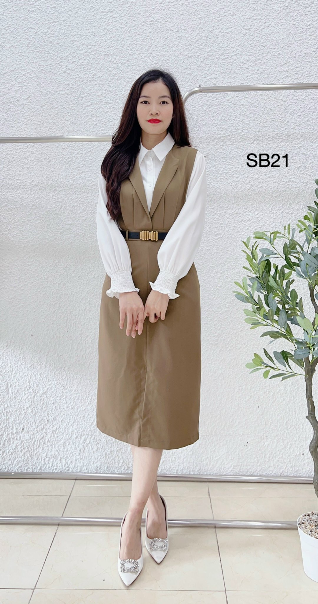 SB21 set yếm kèm đai