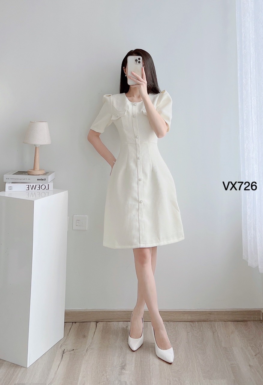 VX726 váy dạ 2 lớp