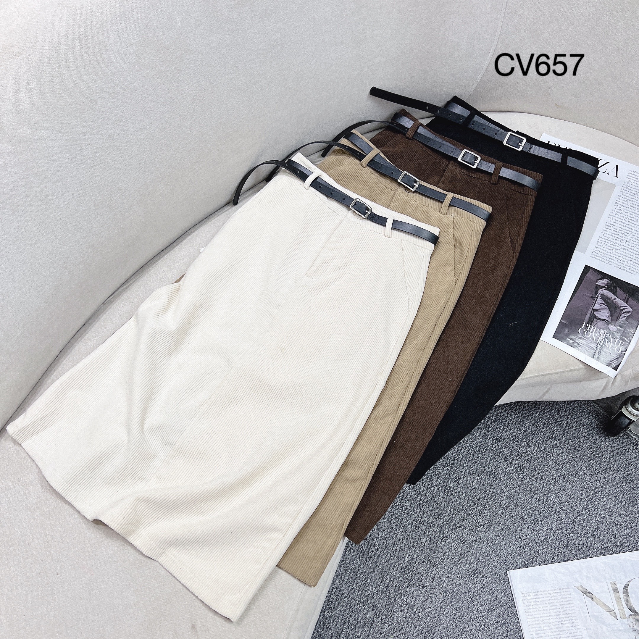 CV657 CV gân tăm trơn