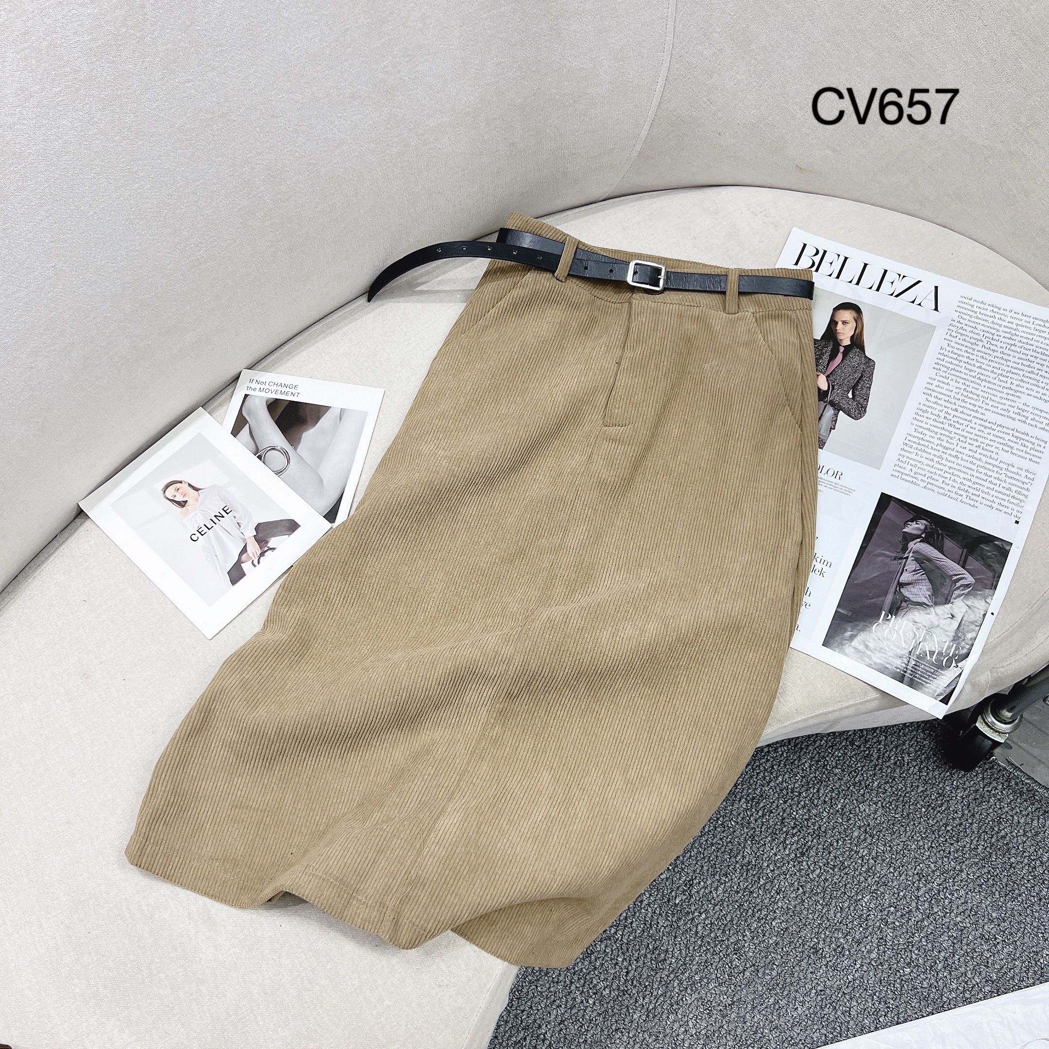 CV657 CV gân tăm trơn