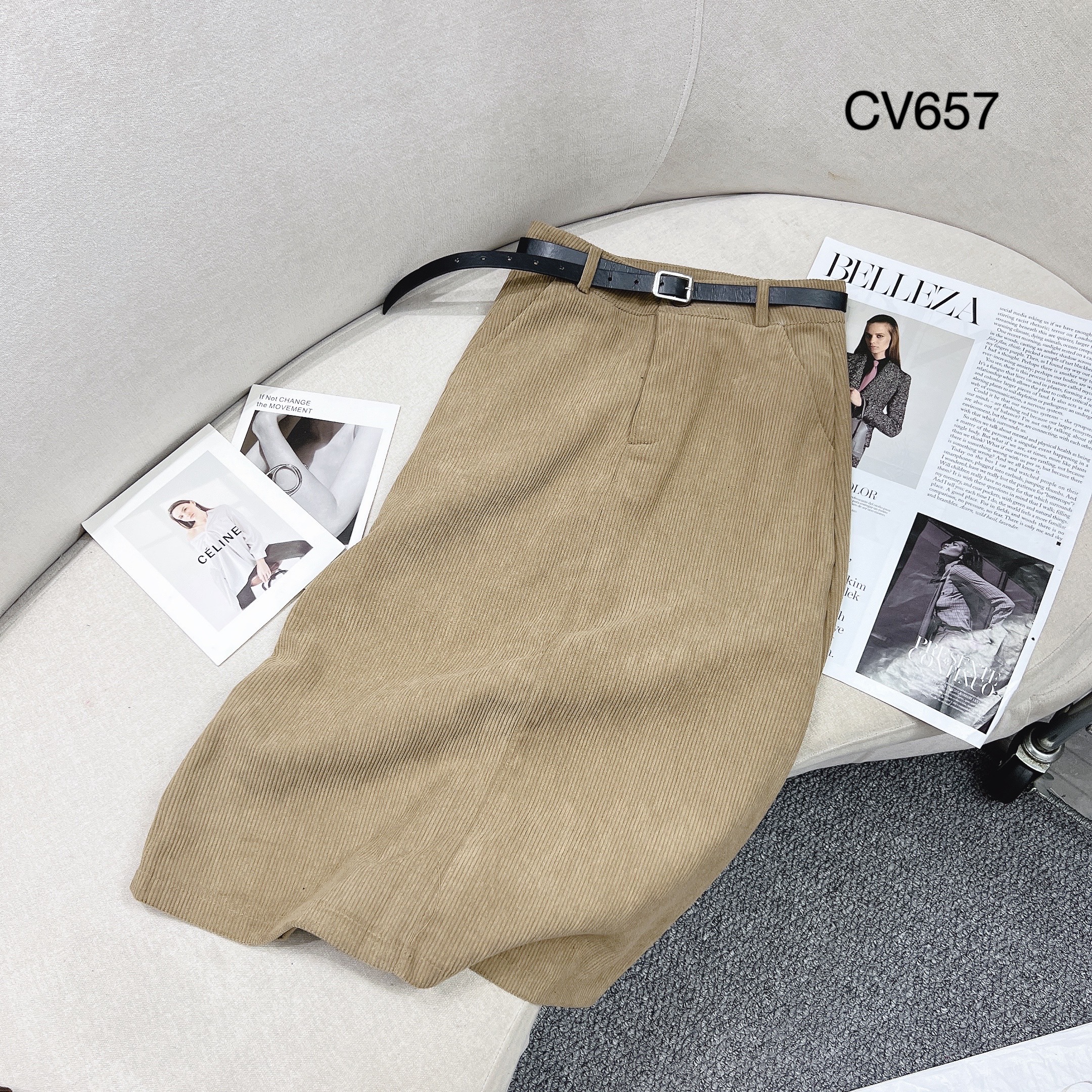 CV657 CV gân tăm trơn