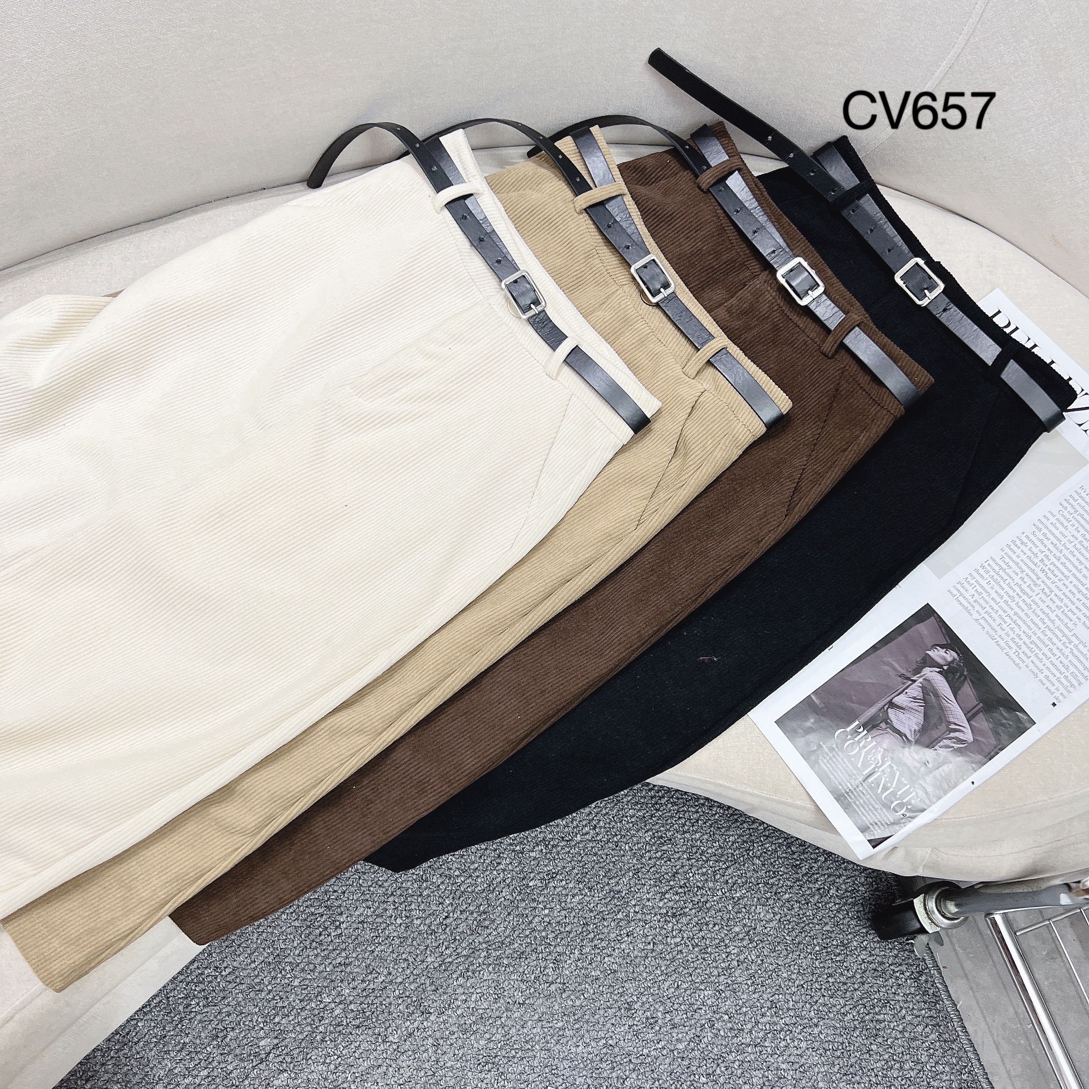 CV657 CV gân tăm trơn