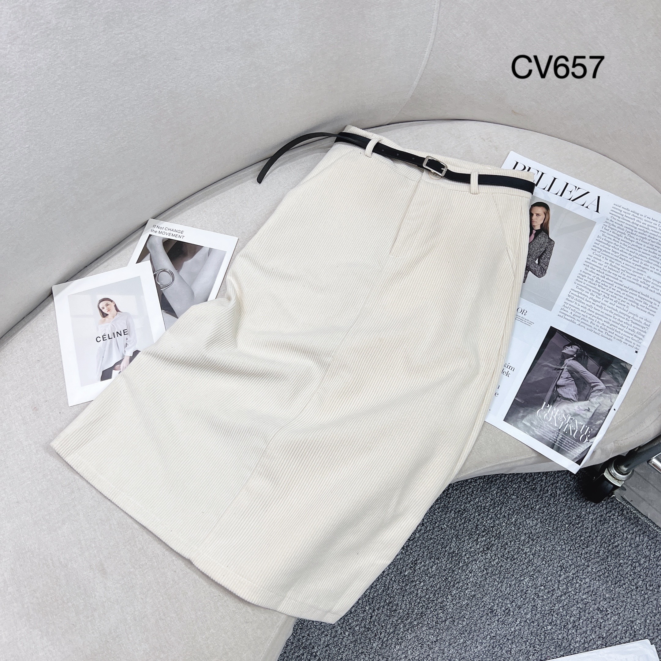 CV657 CV gân tăm trơn