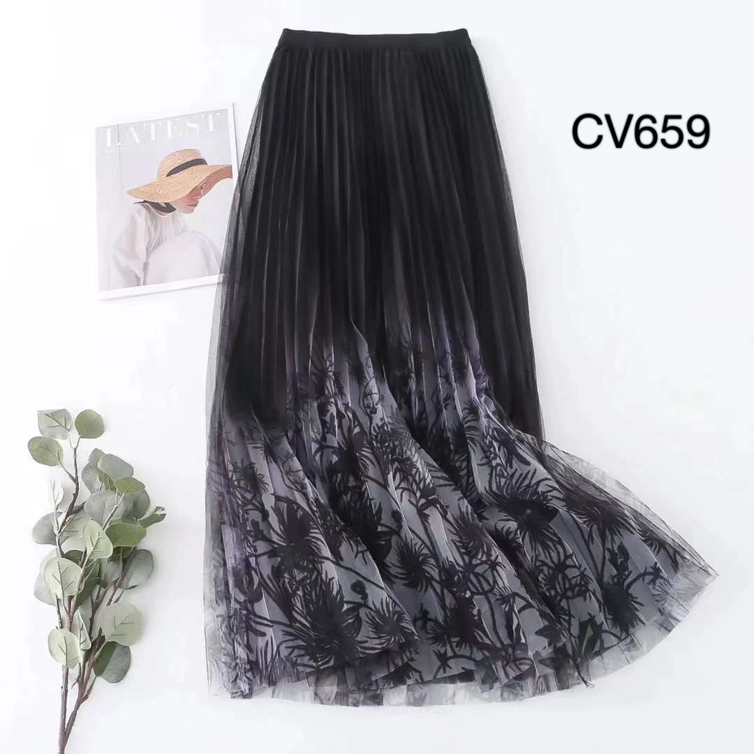 CV659 xòe ly 3D cây dừa