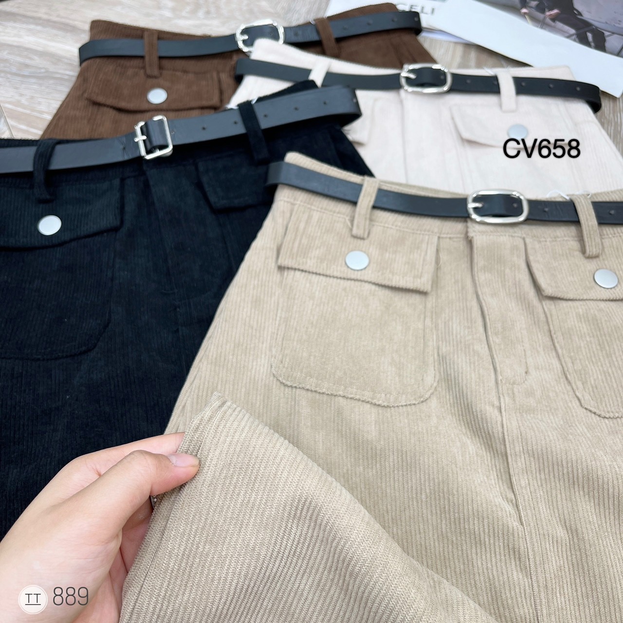 CV658 CV 2 túi trước