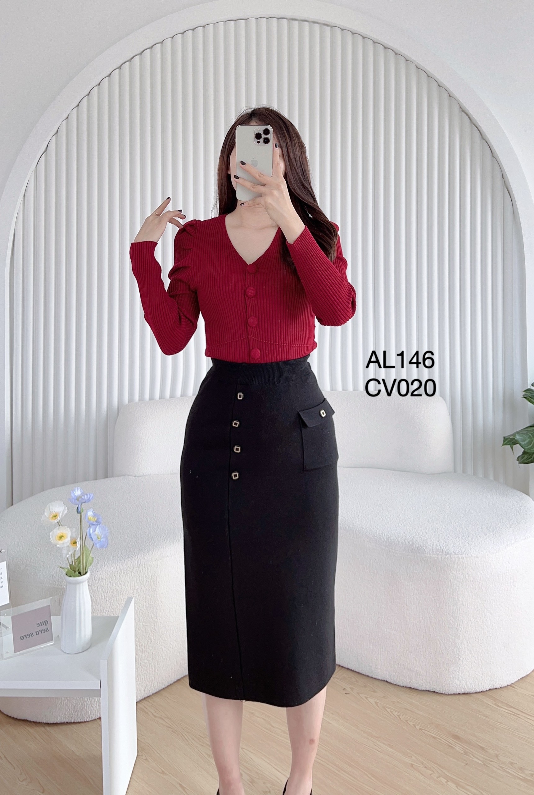 CV020 CV Len cúc vuông