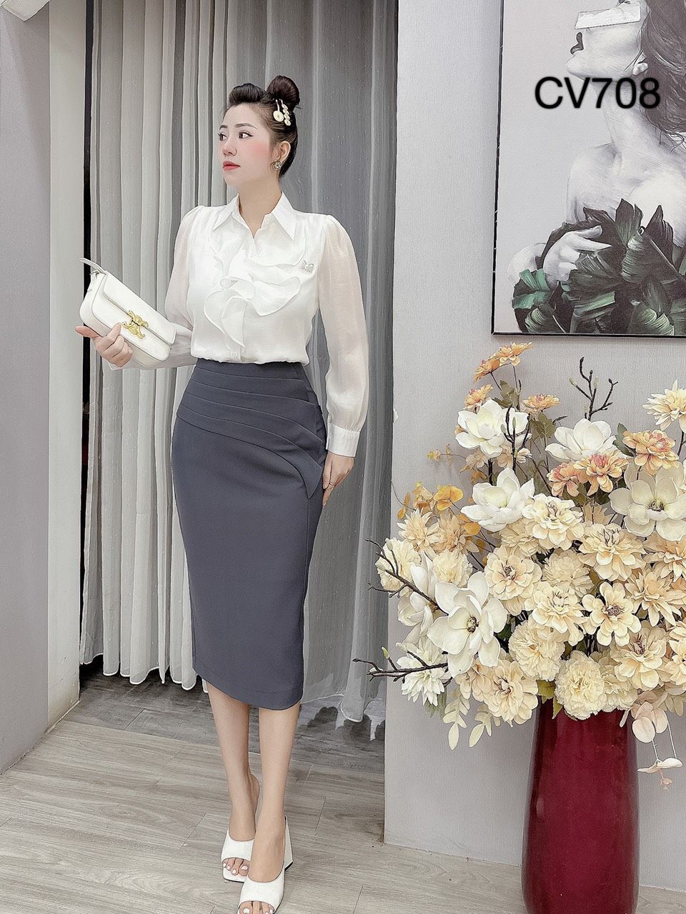 CV708 cv bút chì xếp bèo