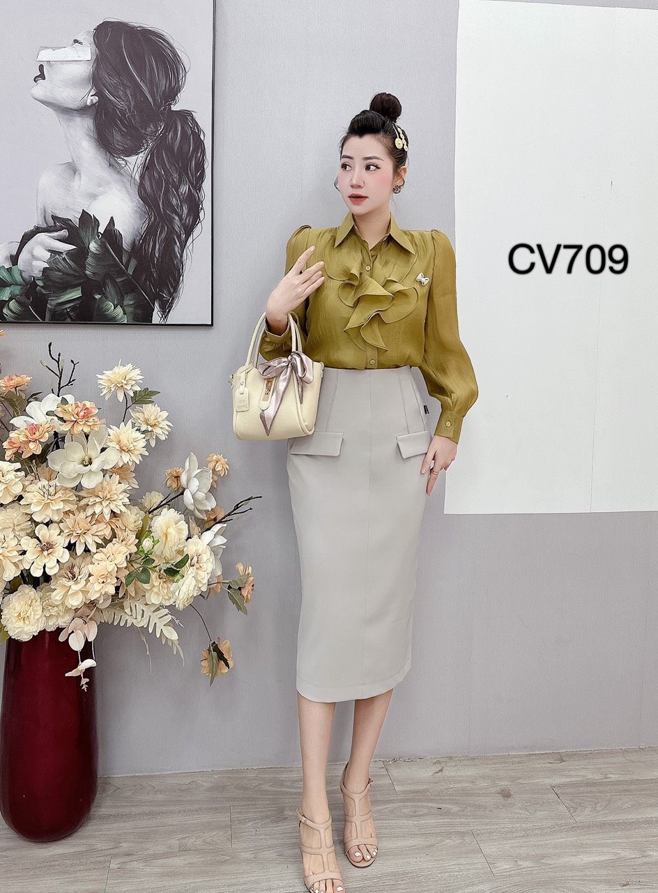 CV709 cv ly bụng lắp túi