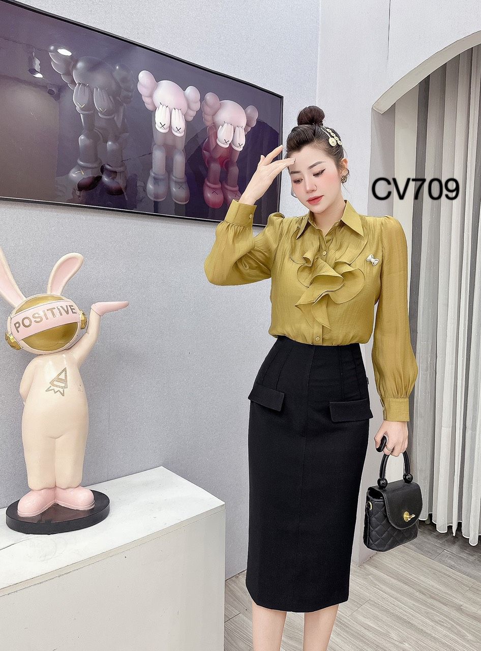 CV709 cv ly bụng lắp túi