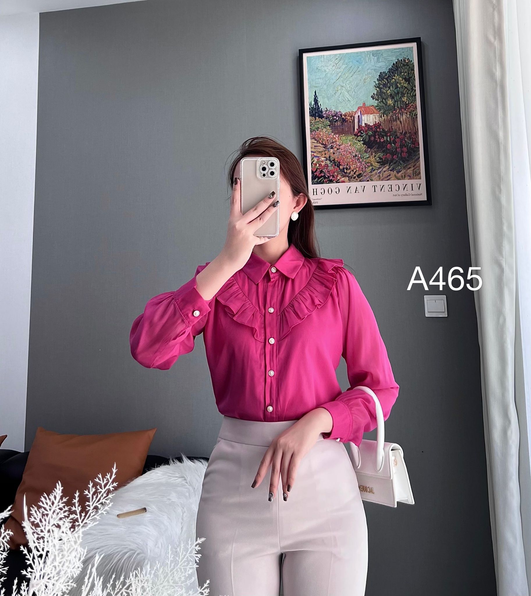 A465 Áo bèo nhọn