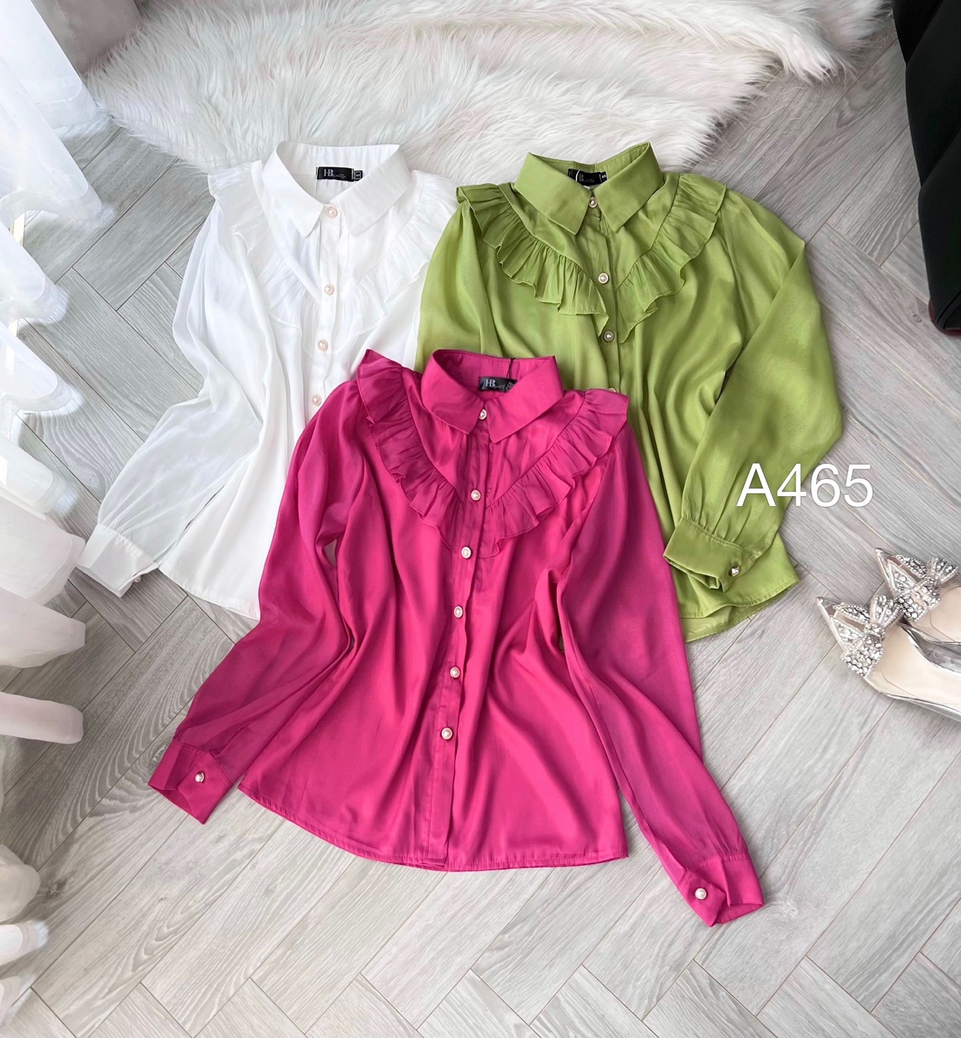 A465 Áo bèo nhọn