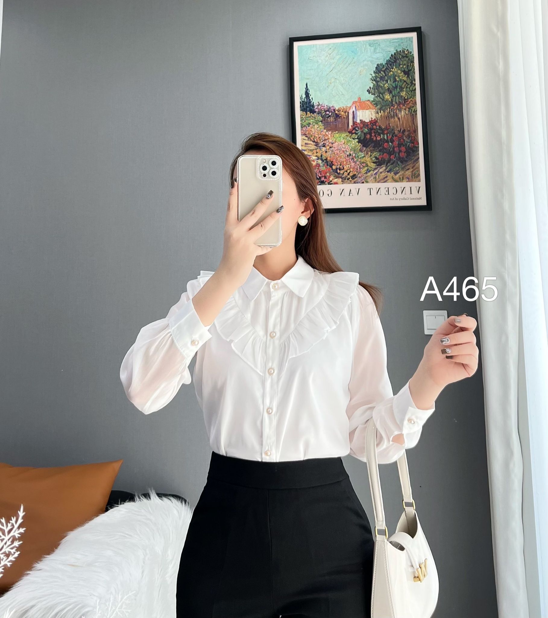 A465 Áo bèo nhọn