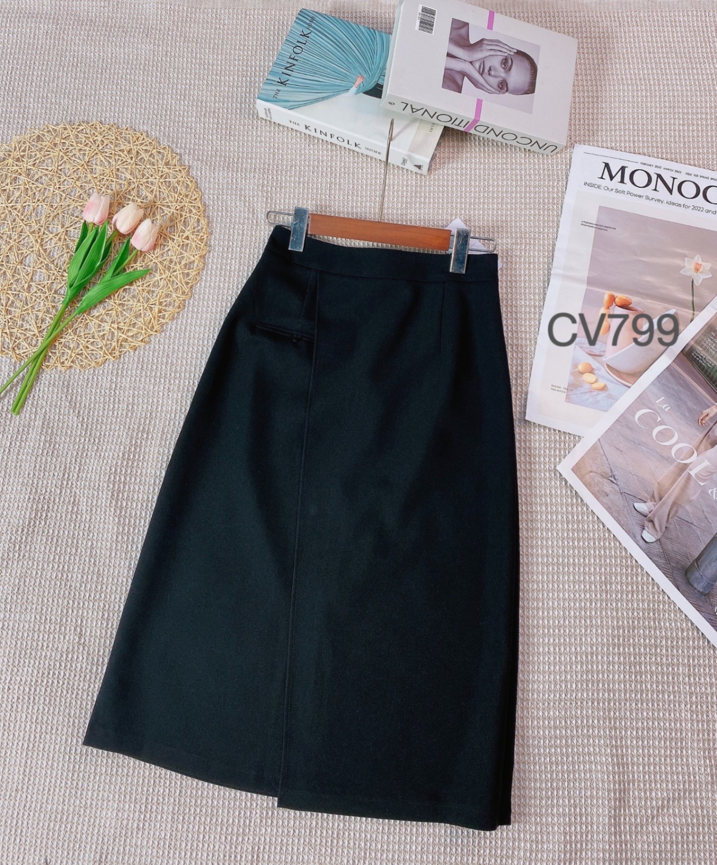 CV799 CV túi trước xẻ
