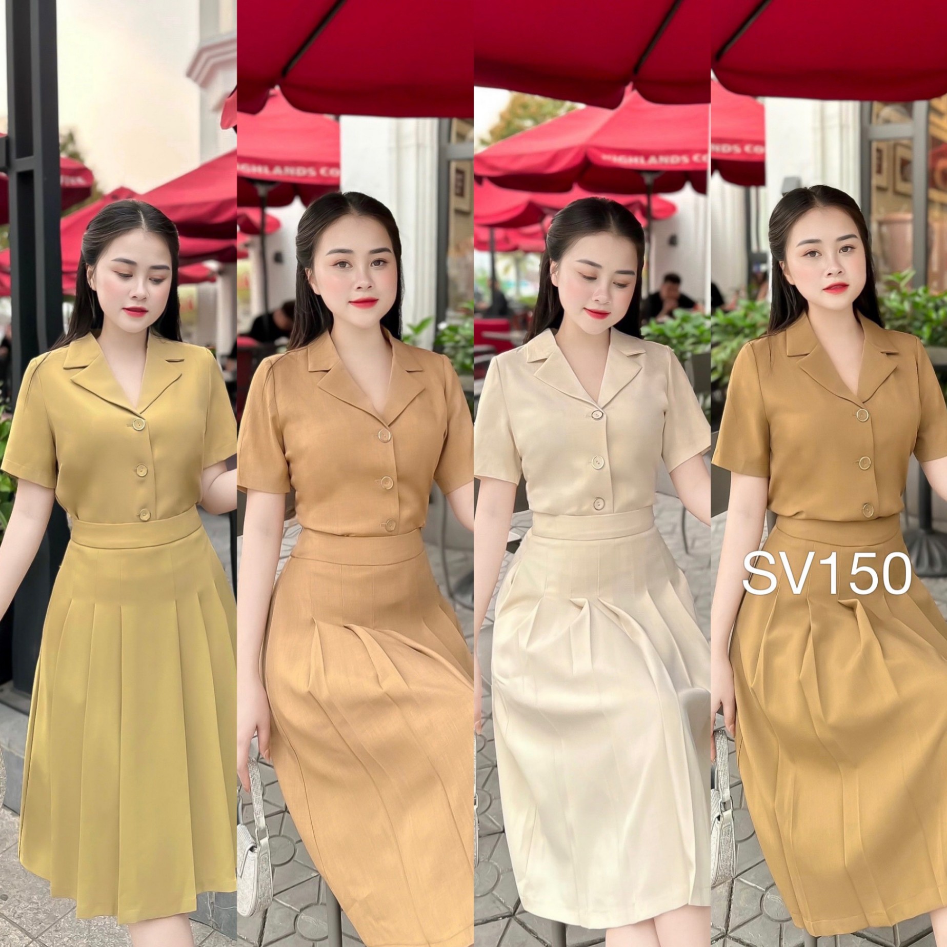 SV150 Set cộc cvay xòe