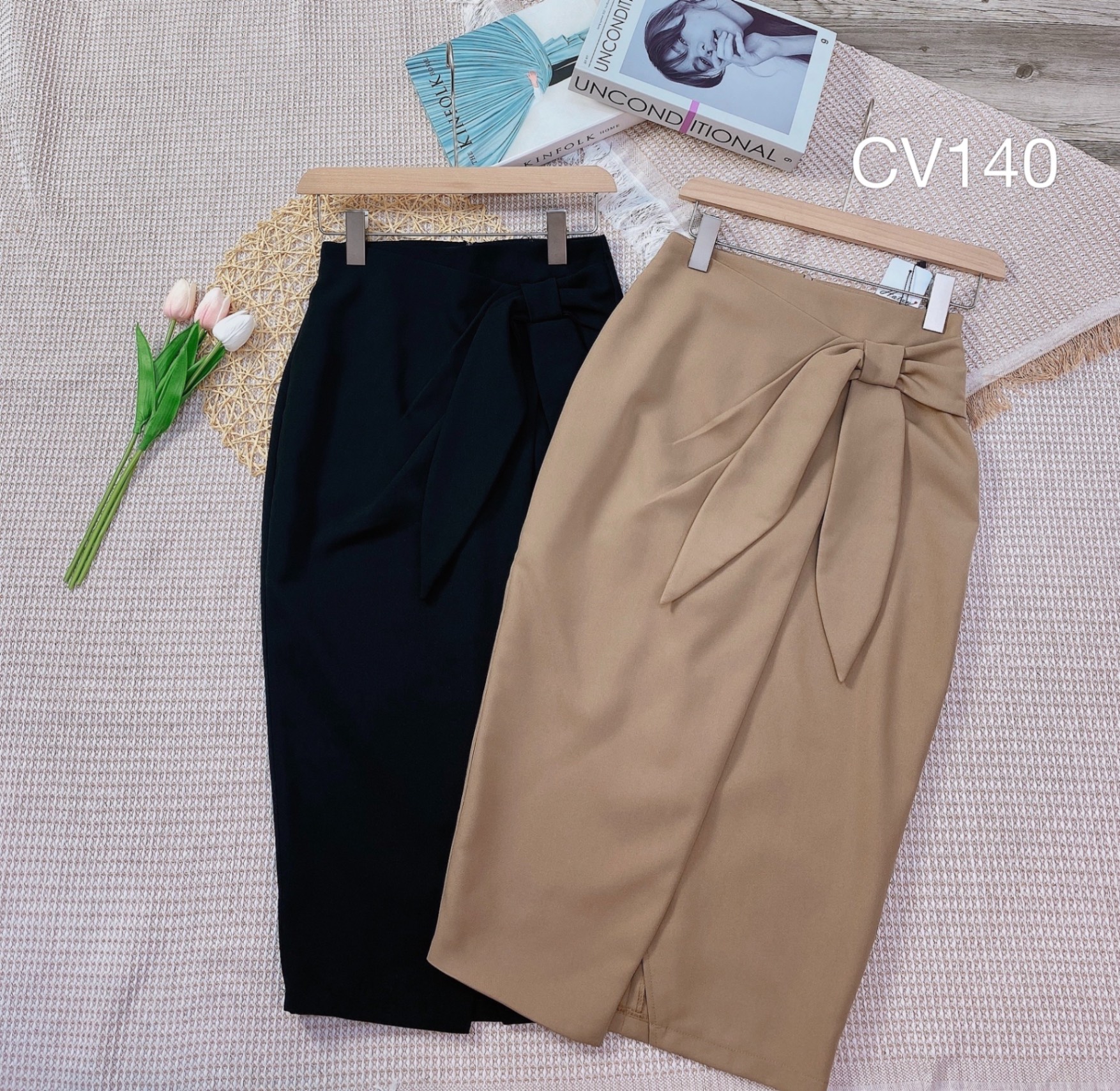 CV140 CVay xẻ trước nơ lệch