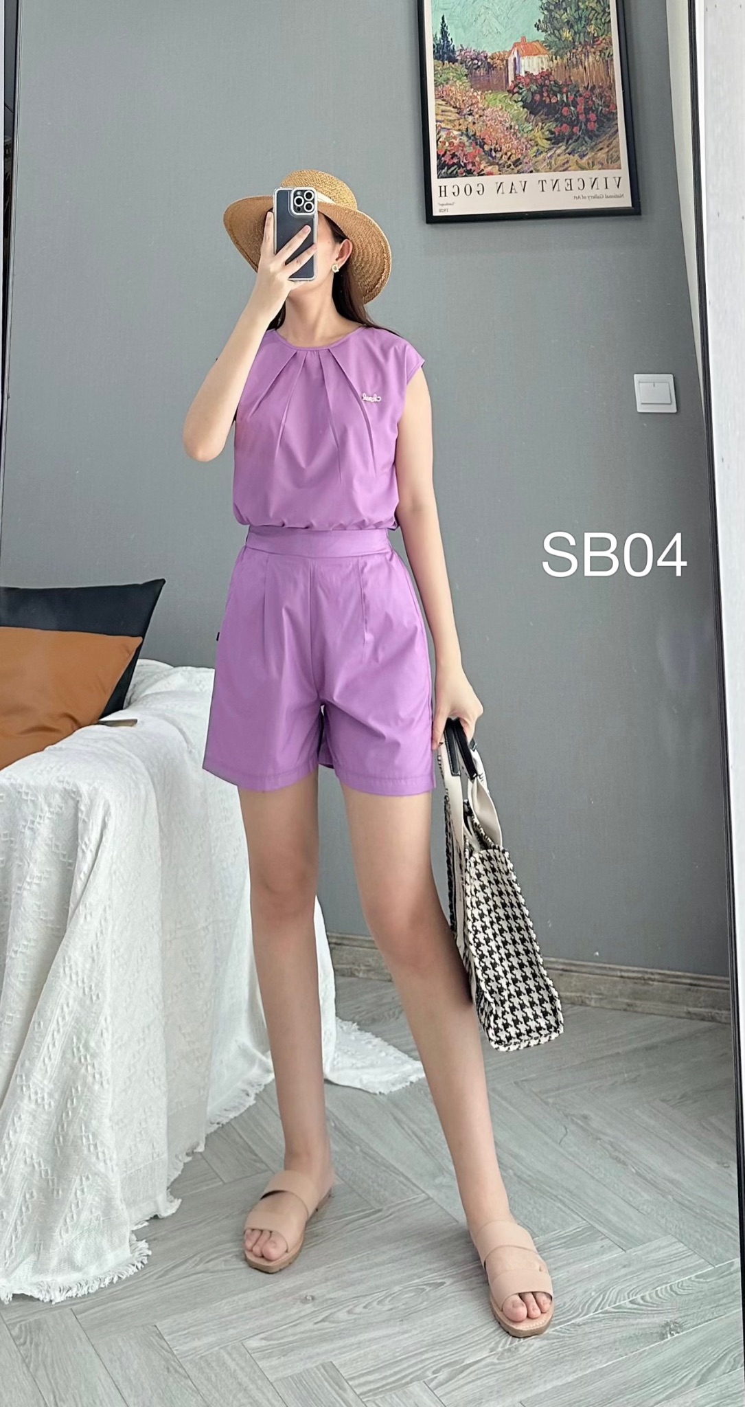 SB04 set đi biển quần đùi