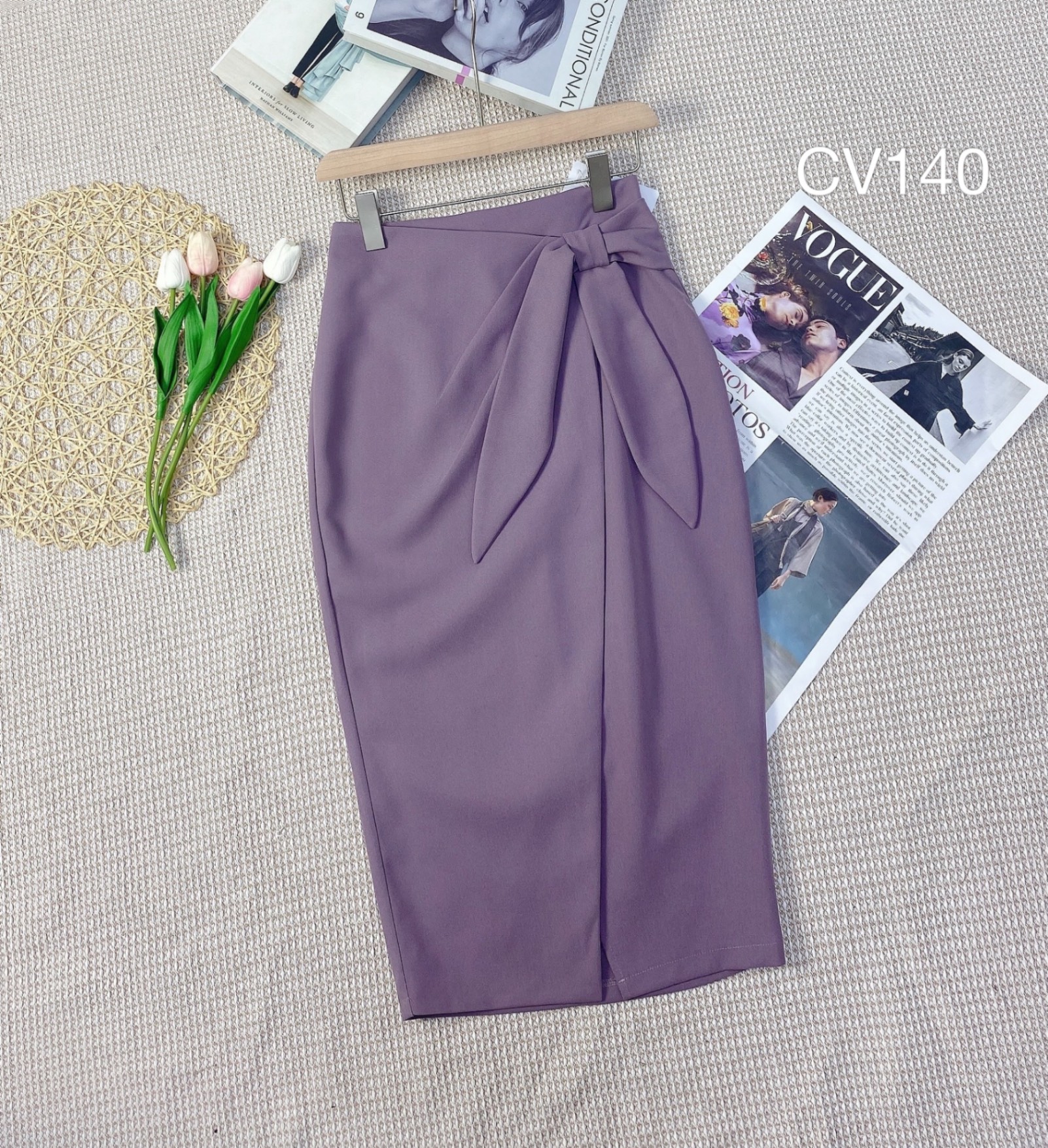 CV140 CVay xẻ trước nơ lệch