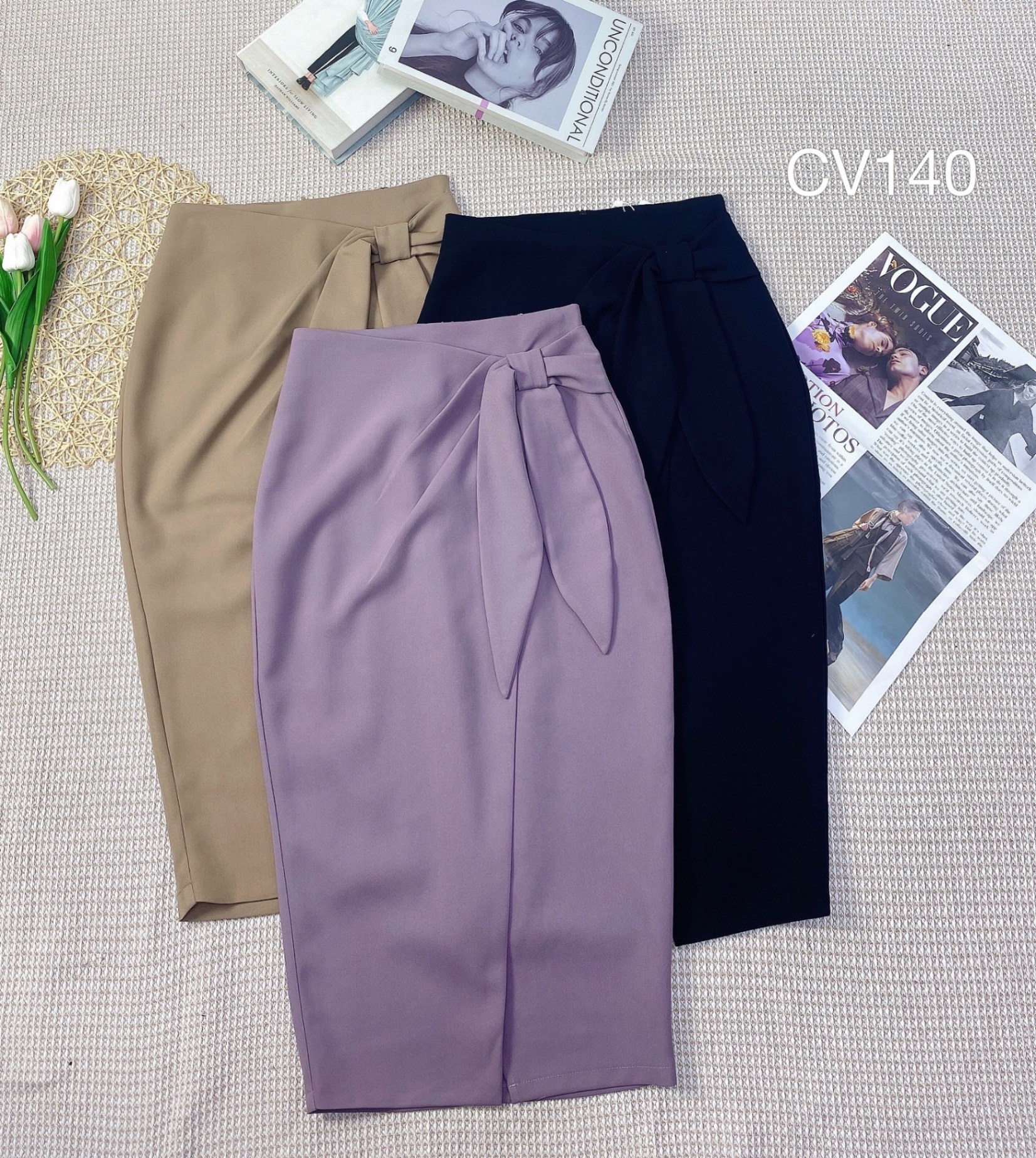 CV140 CVay xẻ trước nơ lệch