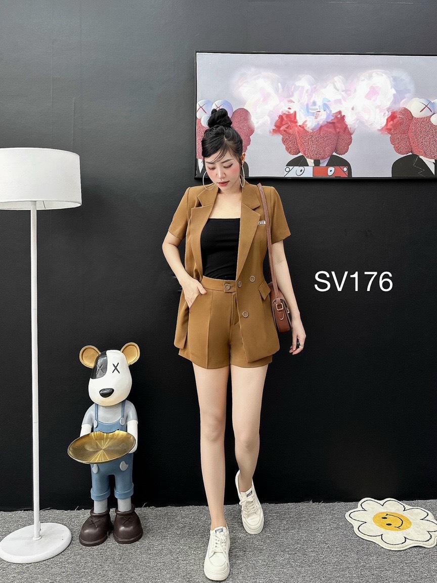 SV176 set vest quần đùi