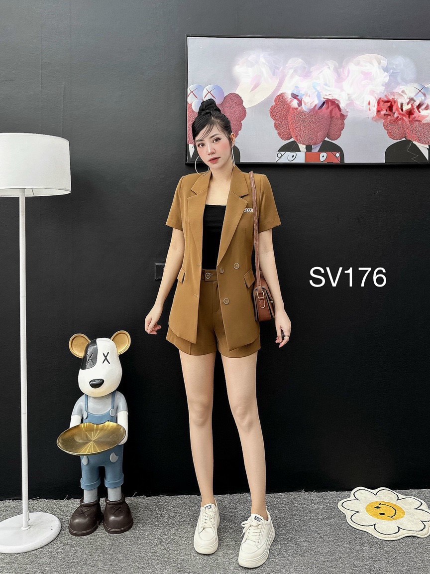 SV176 set vest quần đùi