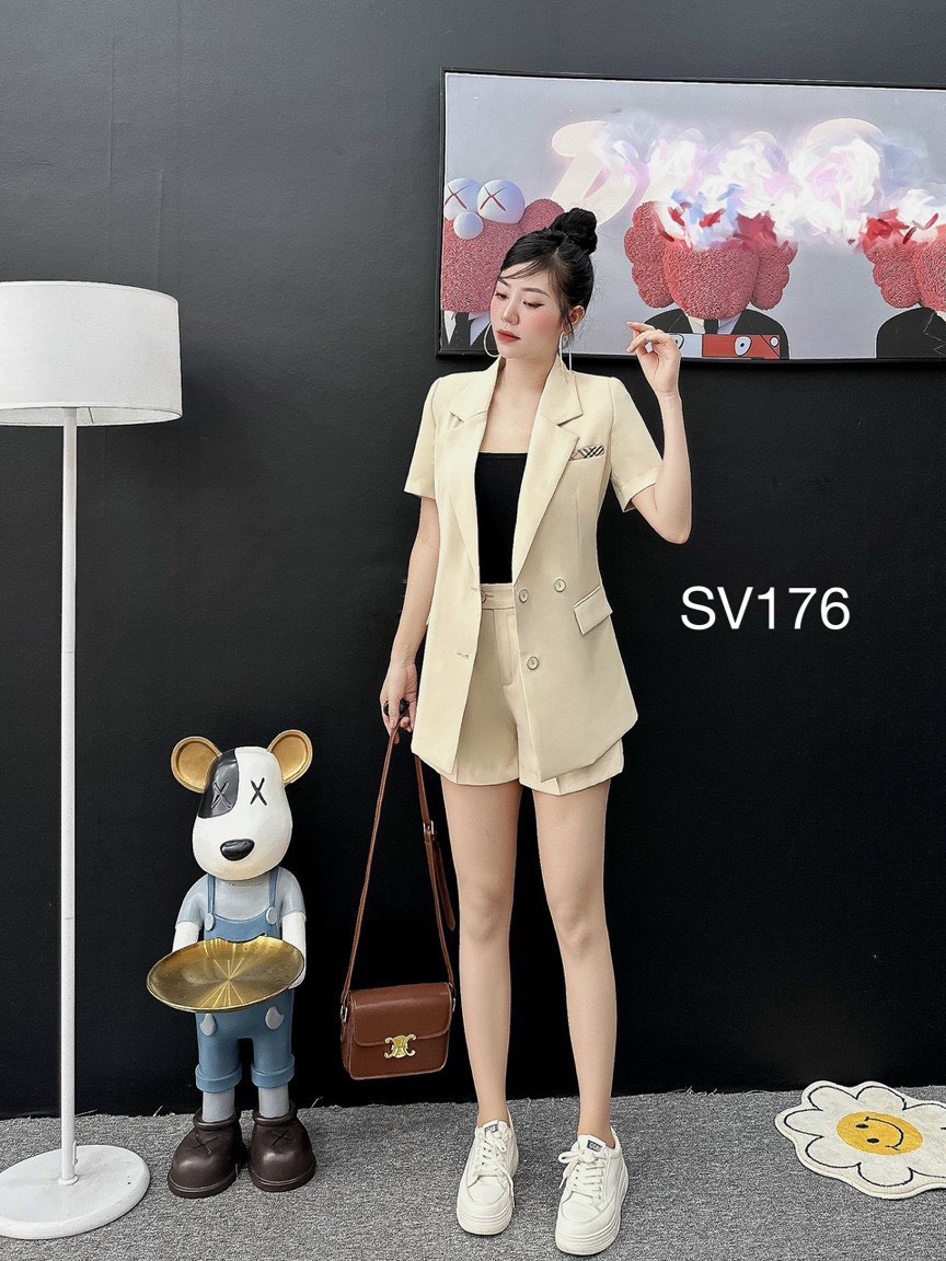 SV176 set vest quần đùi