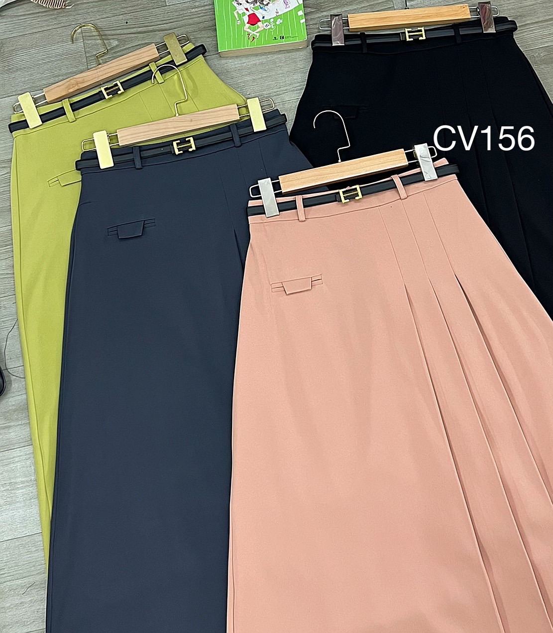 CV156 cv đai xòe 2 lớp