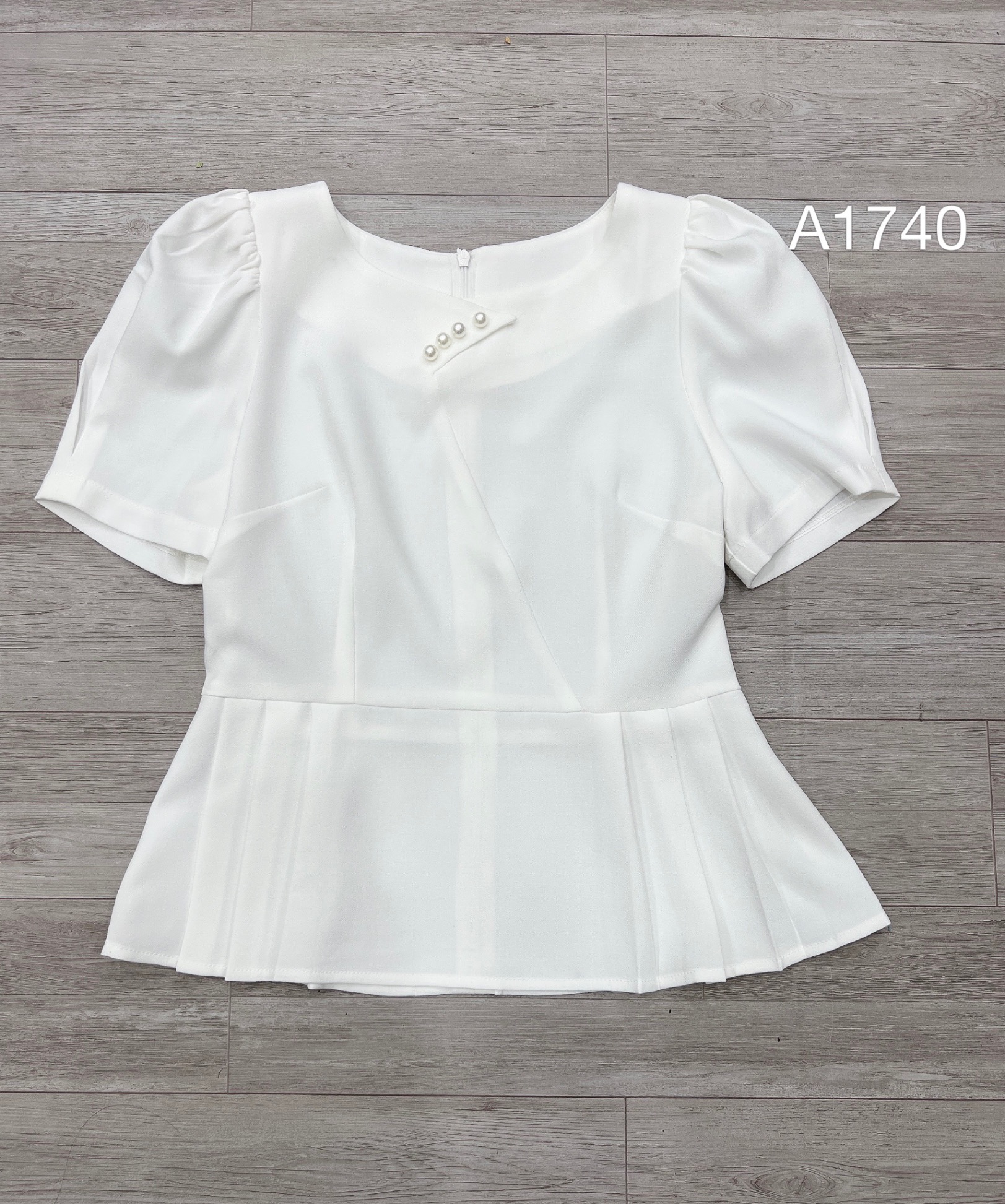 A1740 áo peplum 4 ngọc