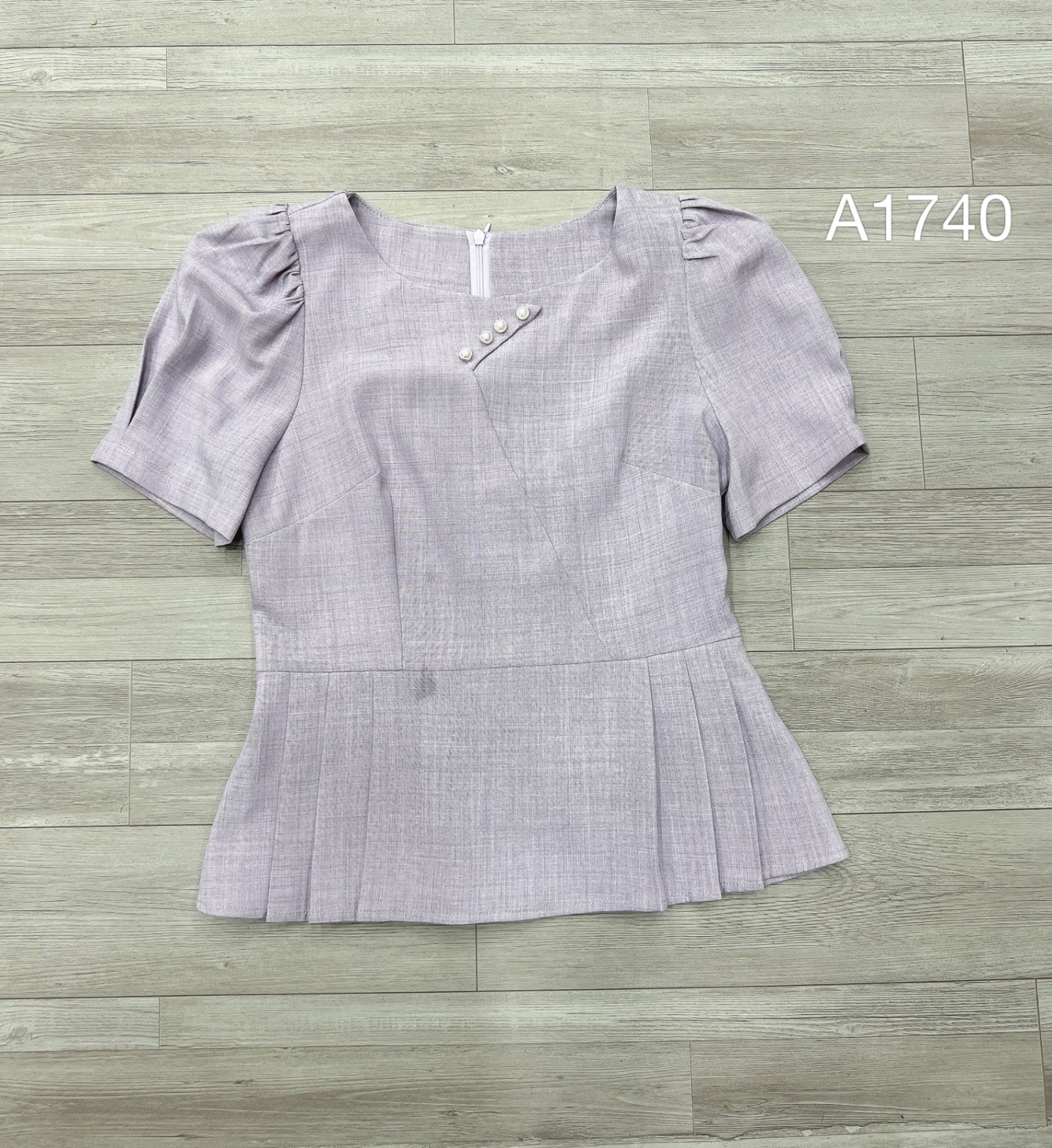 A1740 áo peplum 4 ngọc