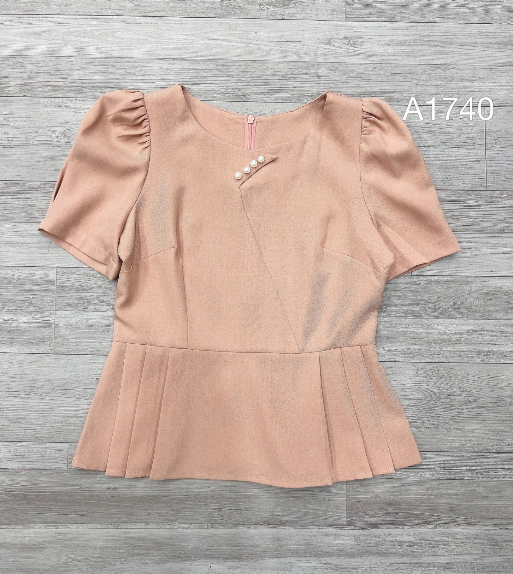 A1740 áo peplum 4 ngọc