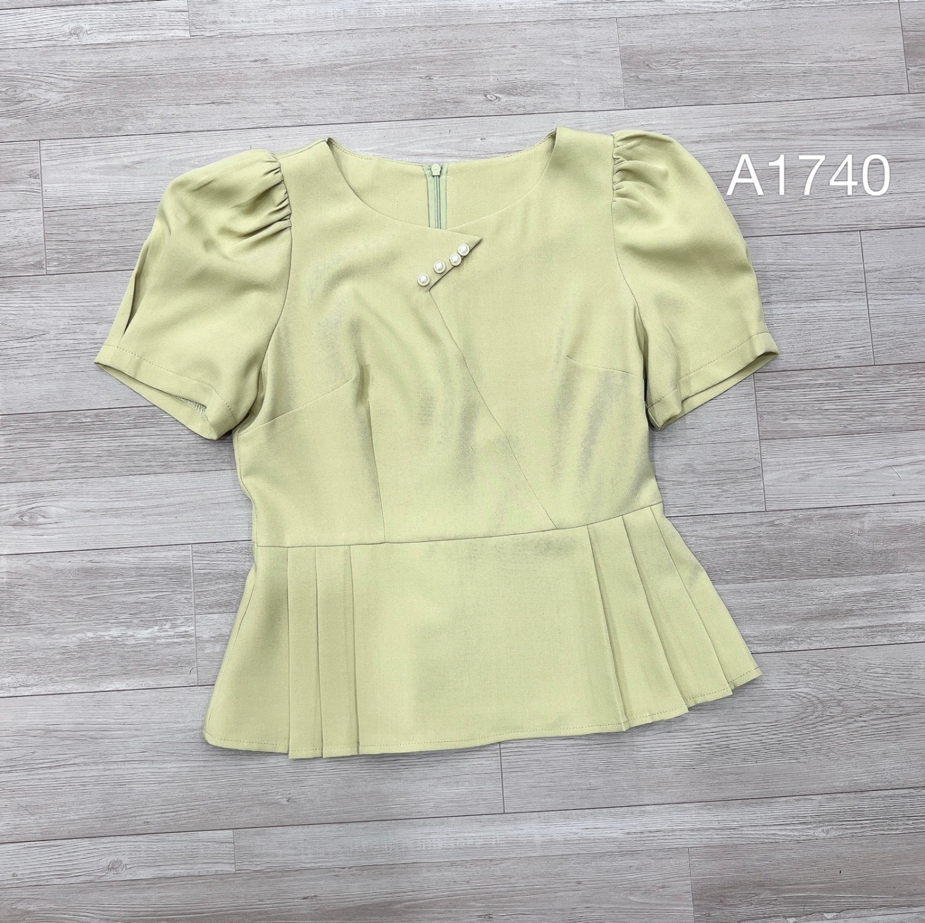 A1740 áo peplum 4 ngọc