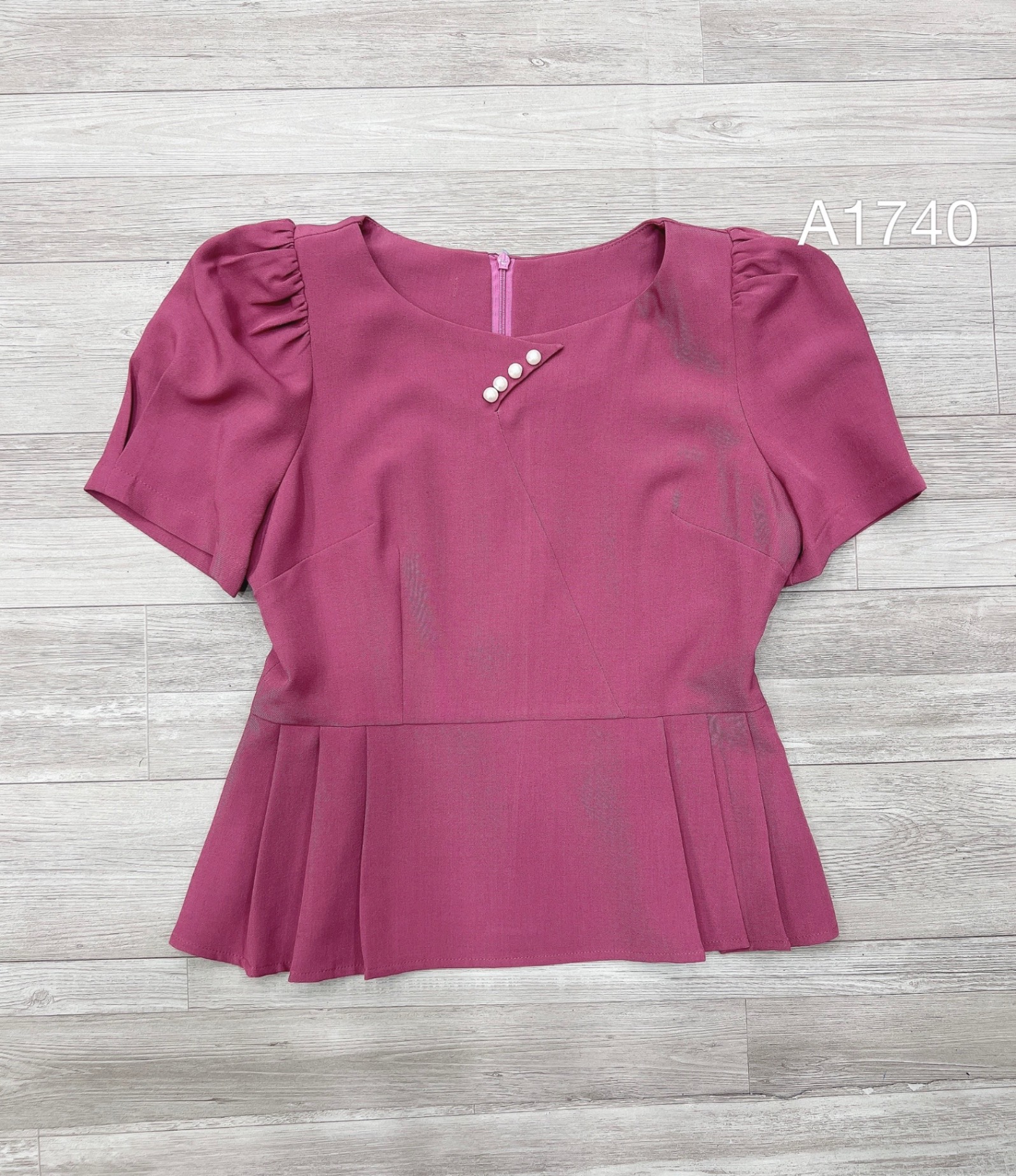 A1740 áo peplum 4 ngọc
