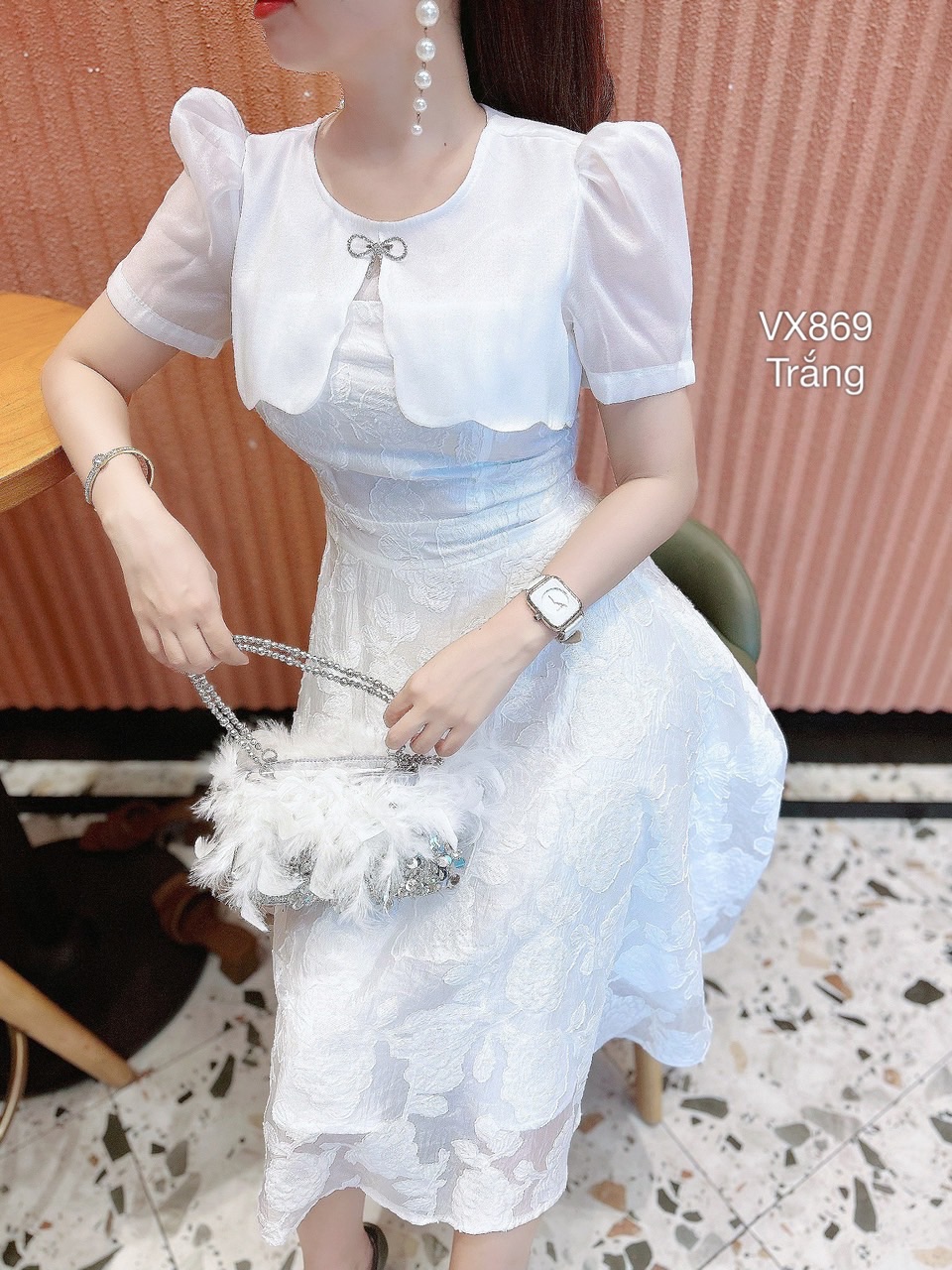 Váy Babydoll Hoa Hồng Nổi giá rẻ Tháng 3,2024|BigGo Việt Nam