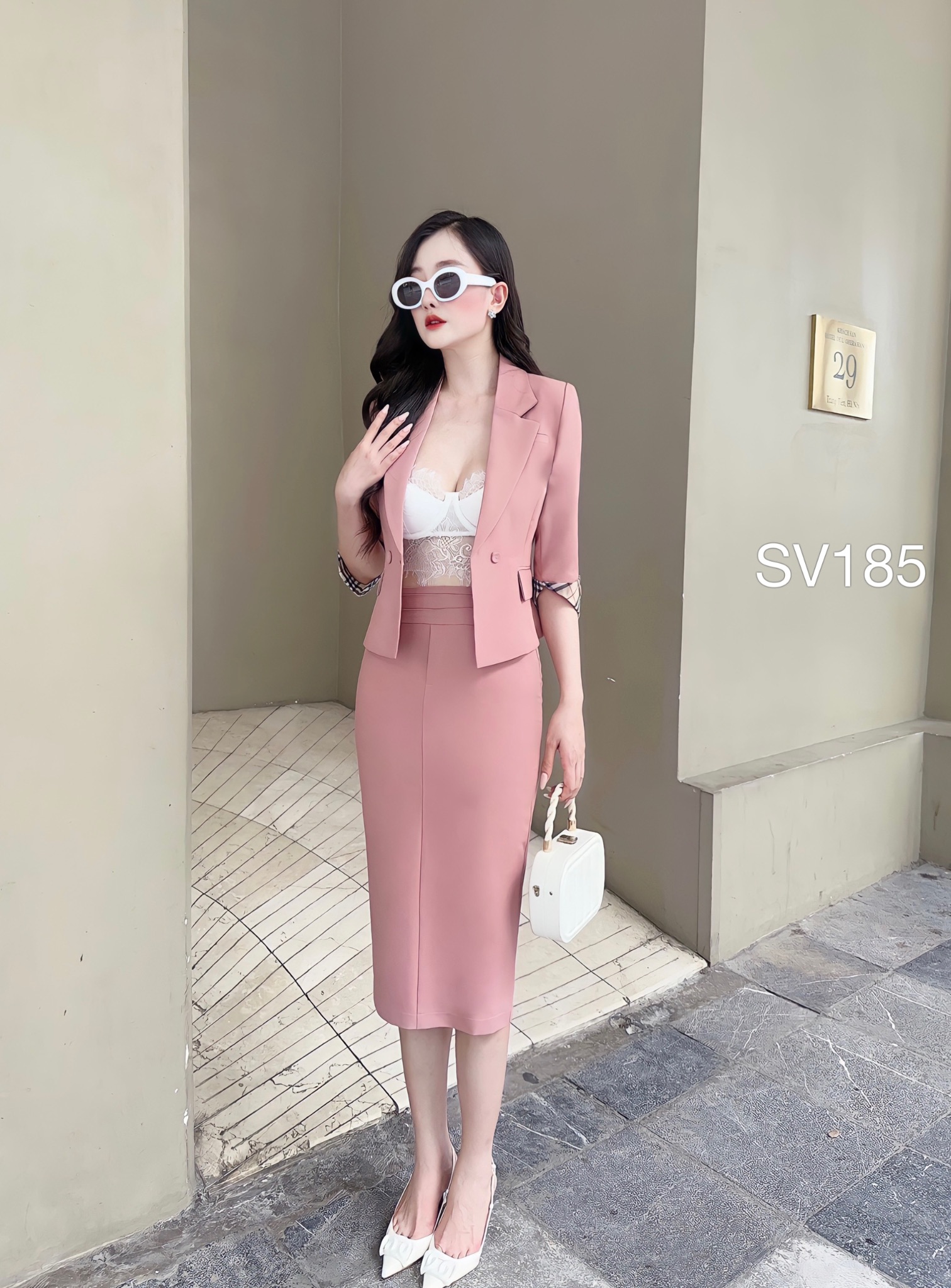 SV185 set bút chì tay phối kẻ
