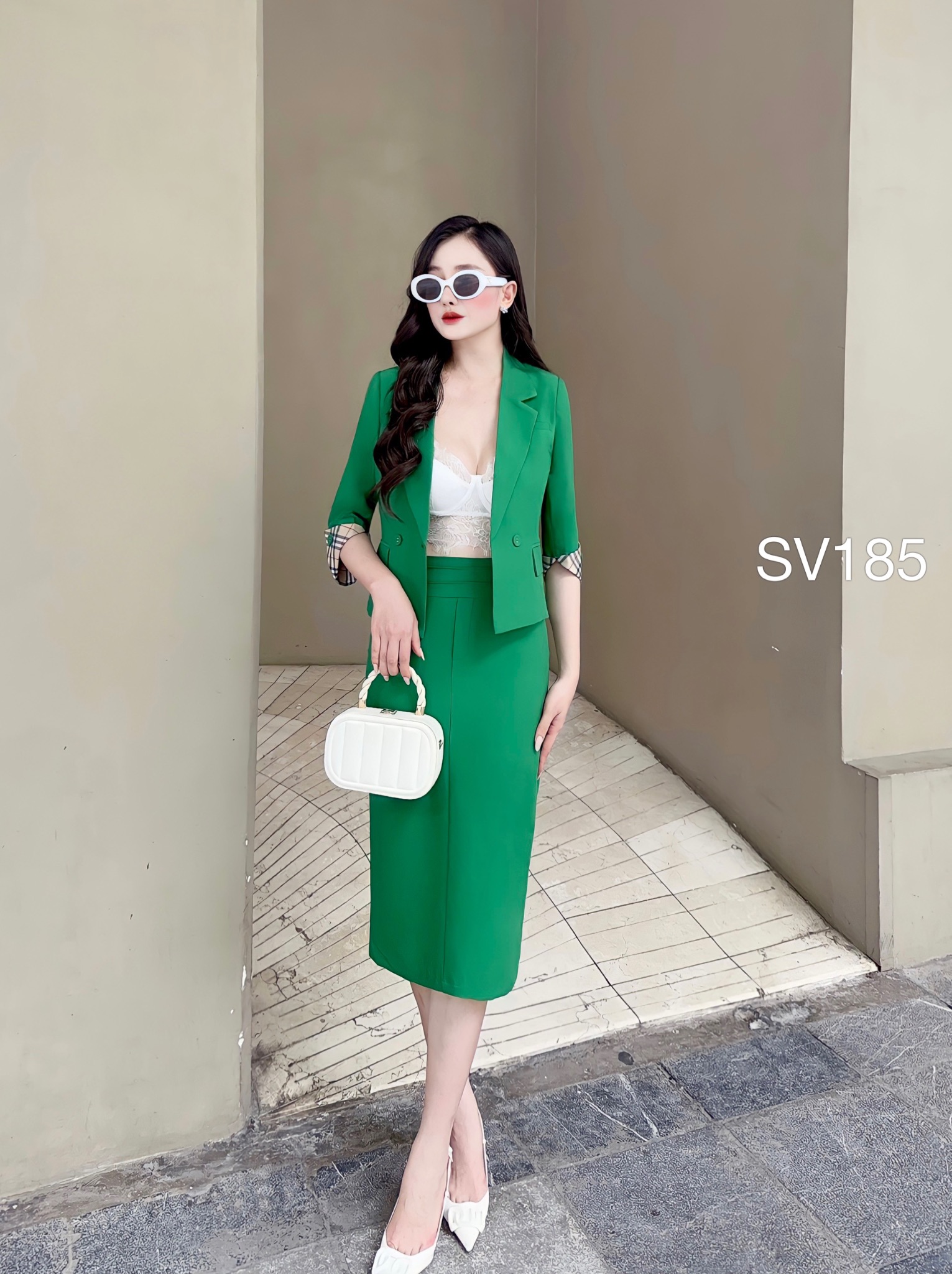 SV185 set bút chì tay phối kẻ