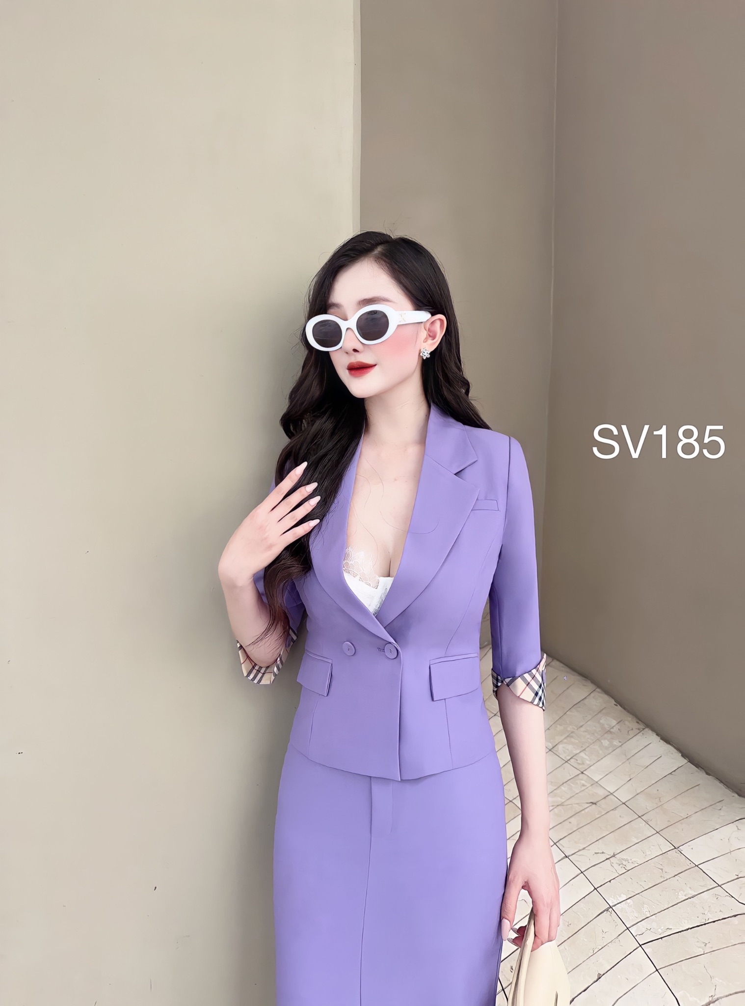 SV185 set bút chì tay phối kẻ