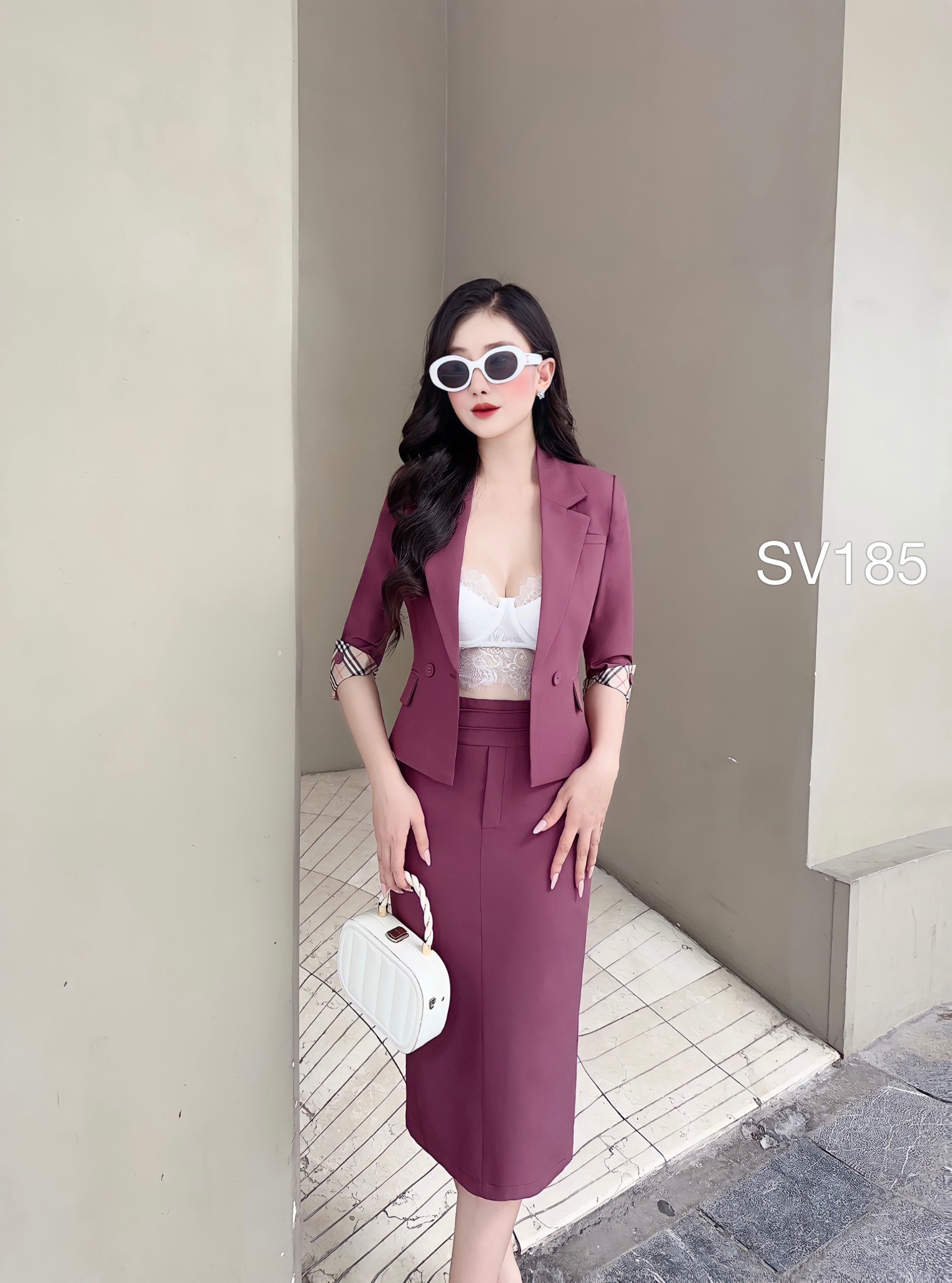 SV185 set bút chì tay phối kẻ