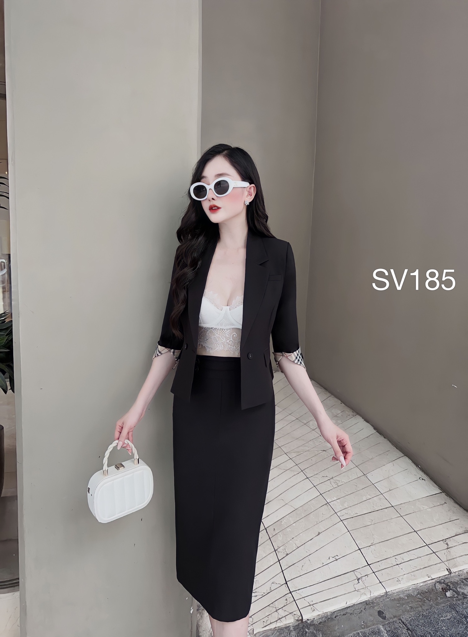 SV185 set bút chì tay phối kẻ