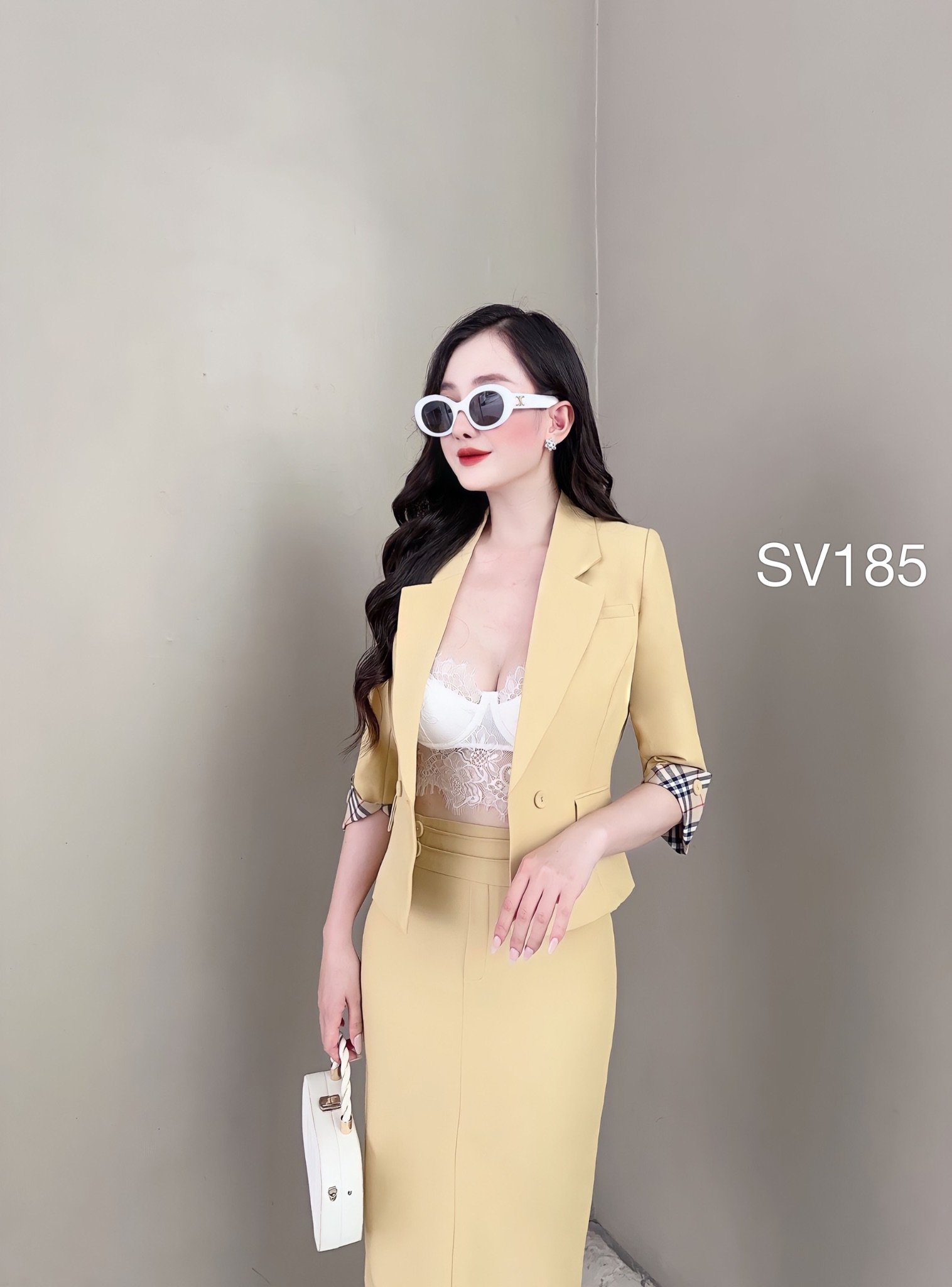 SV185 set bút chì tay phối kẻ