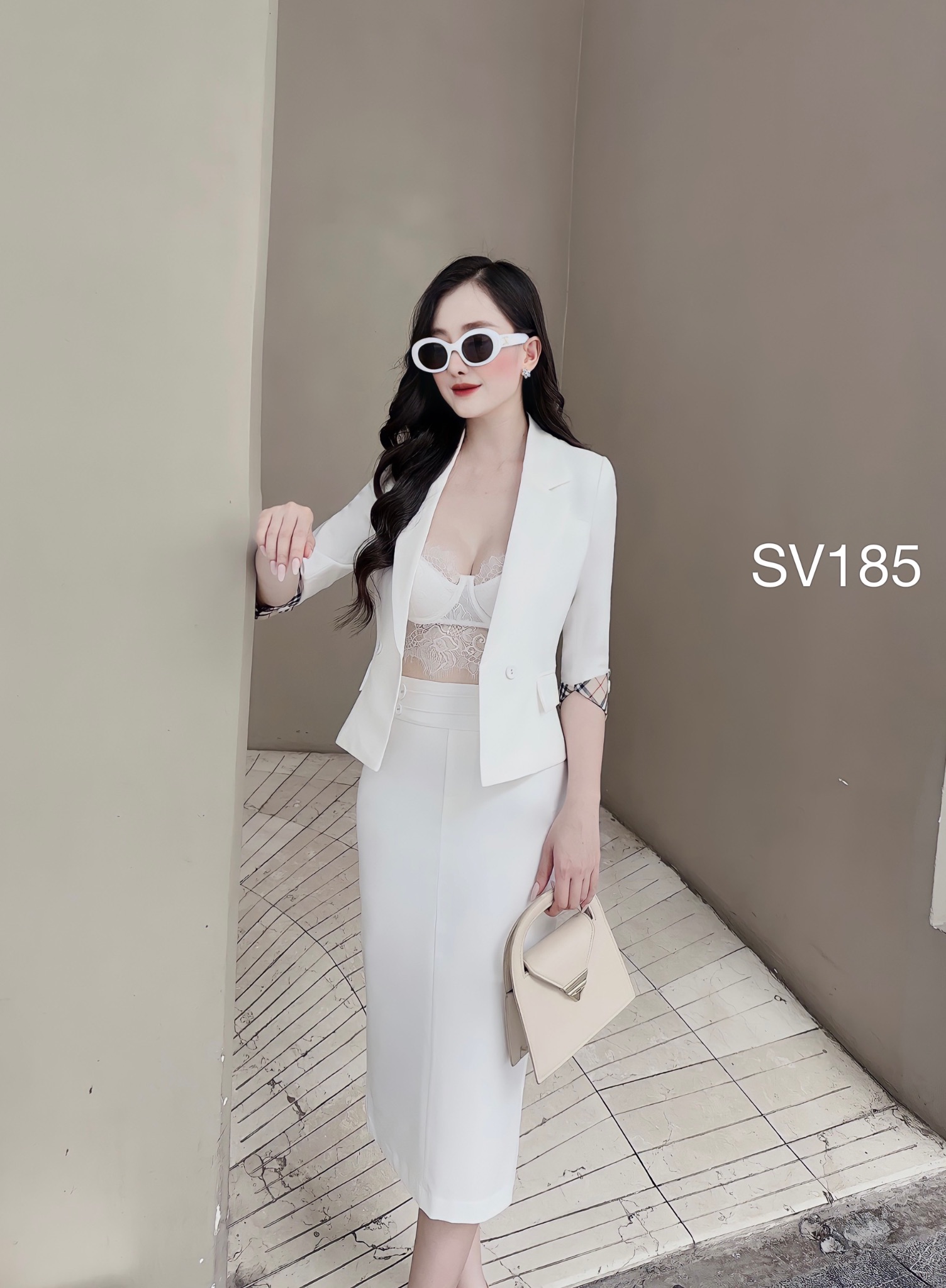 SV185 set bút chì tay phối kẻ