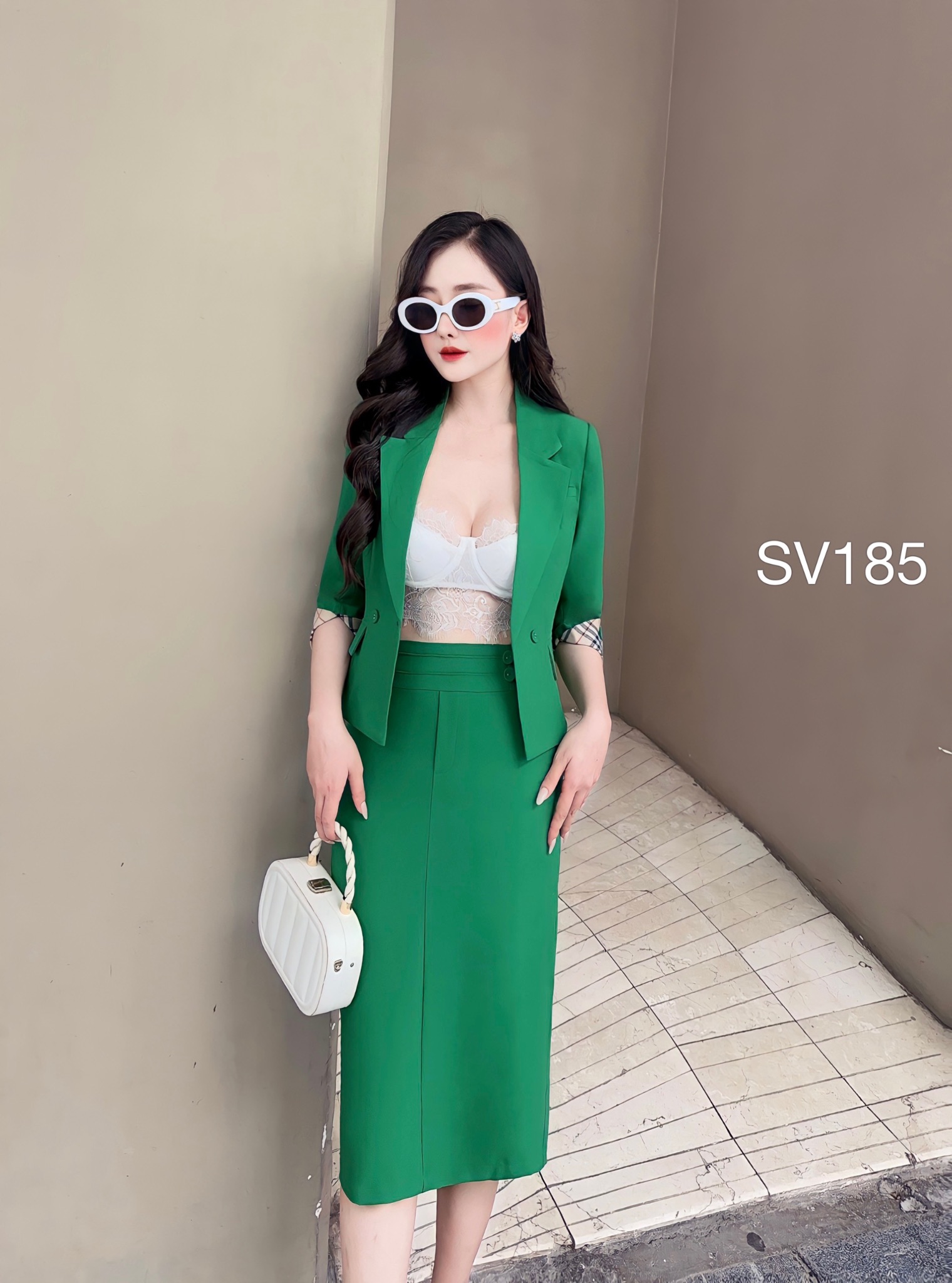 SV185 set bút chì tay phối kẻ