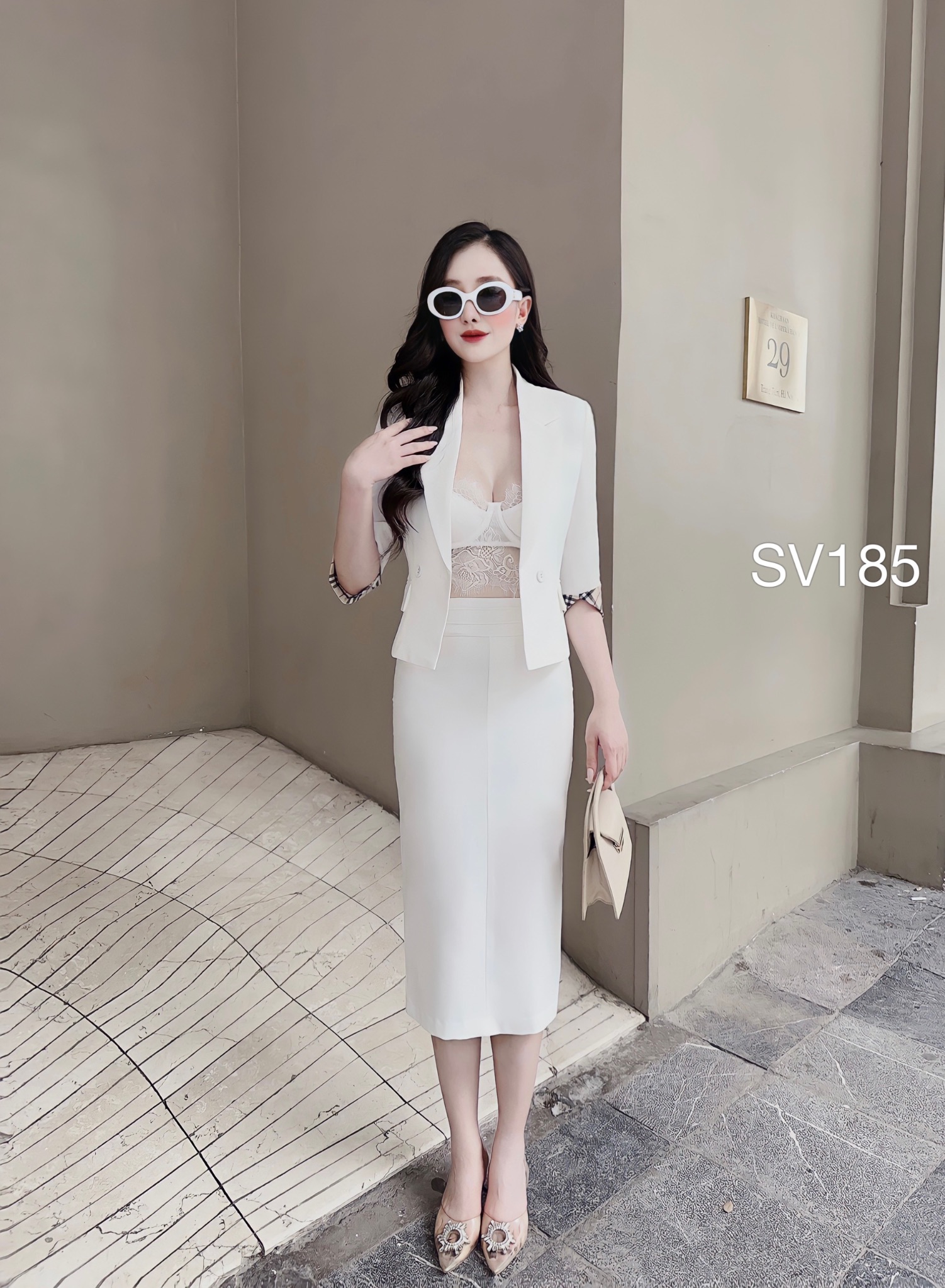 SV185 set bút chì tay phối kẻ