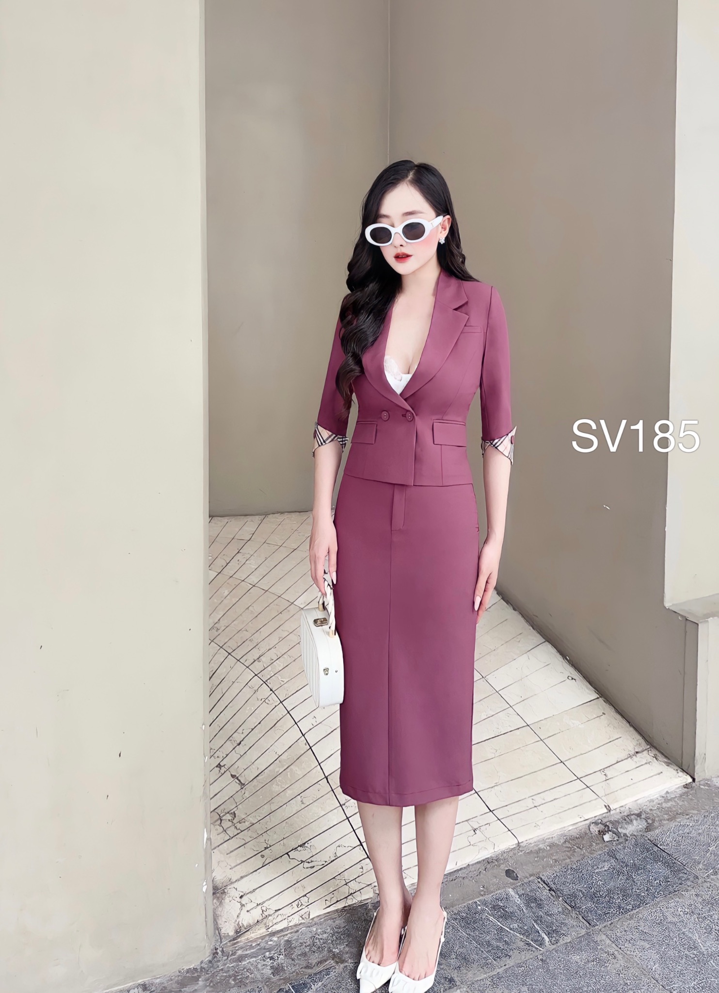 SV185 set bút chì tay phối kẻ