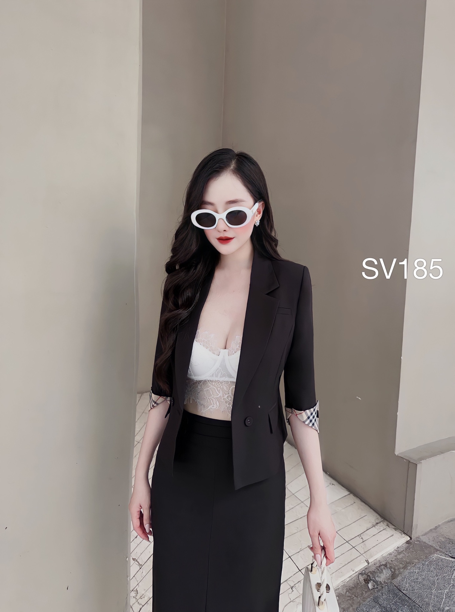 SV185 set bút chì tay phối kẻ