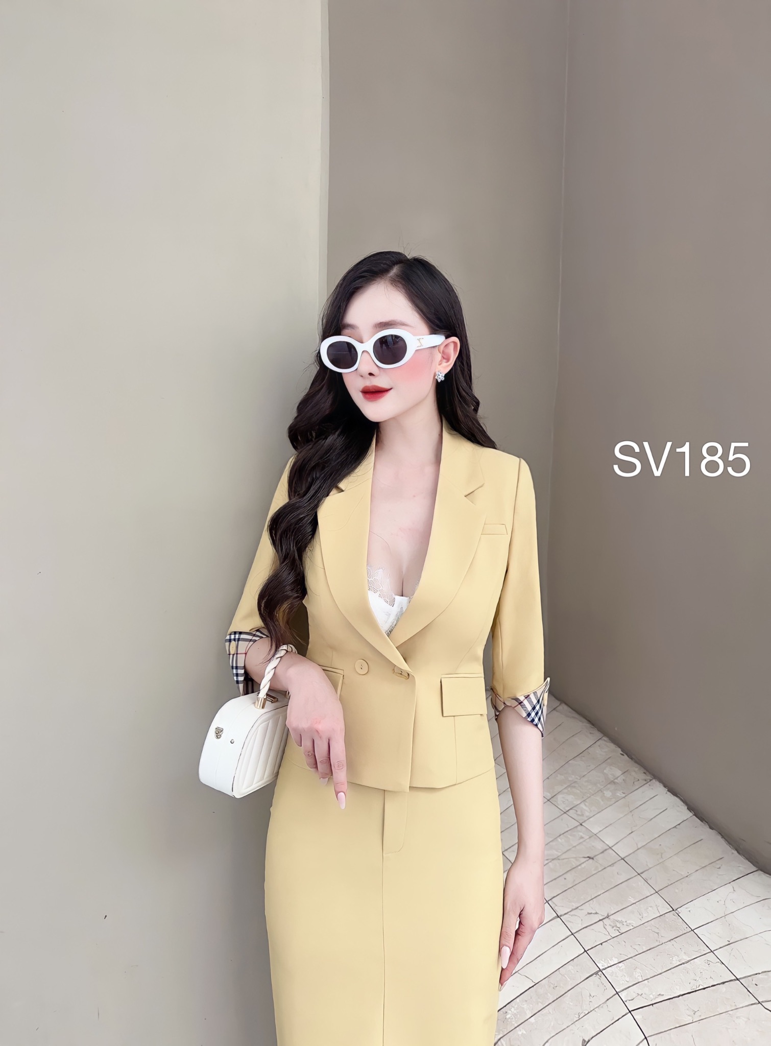 SV185 set bút chì tay phối kẻ