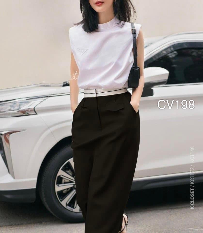 CV198 cạp trắng