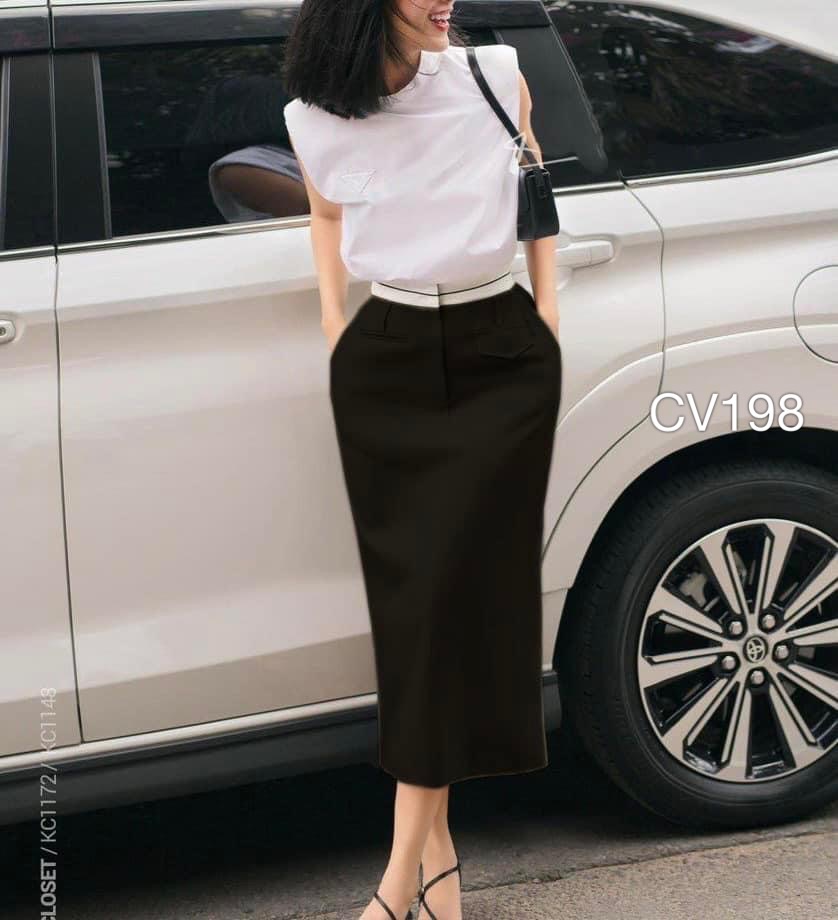 CV198 cạp trắng