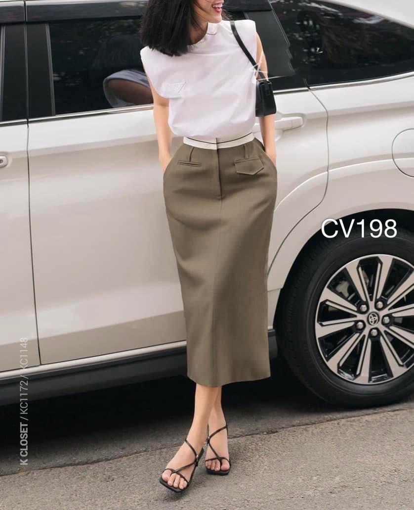 CV198 cạp trắng
